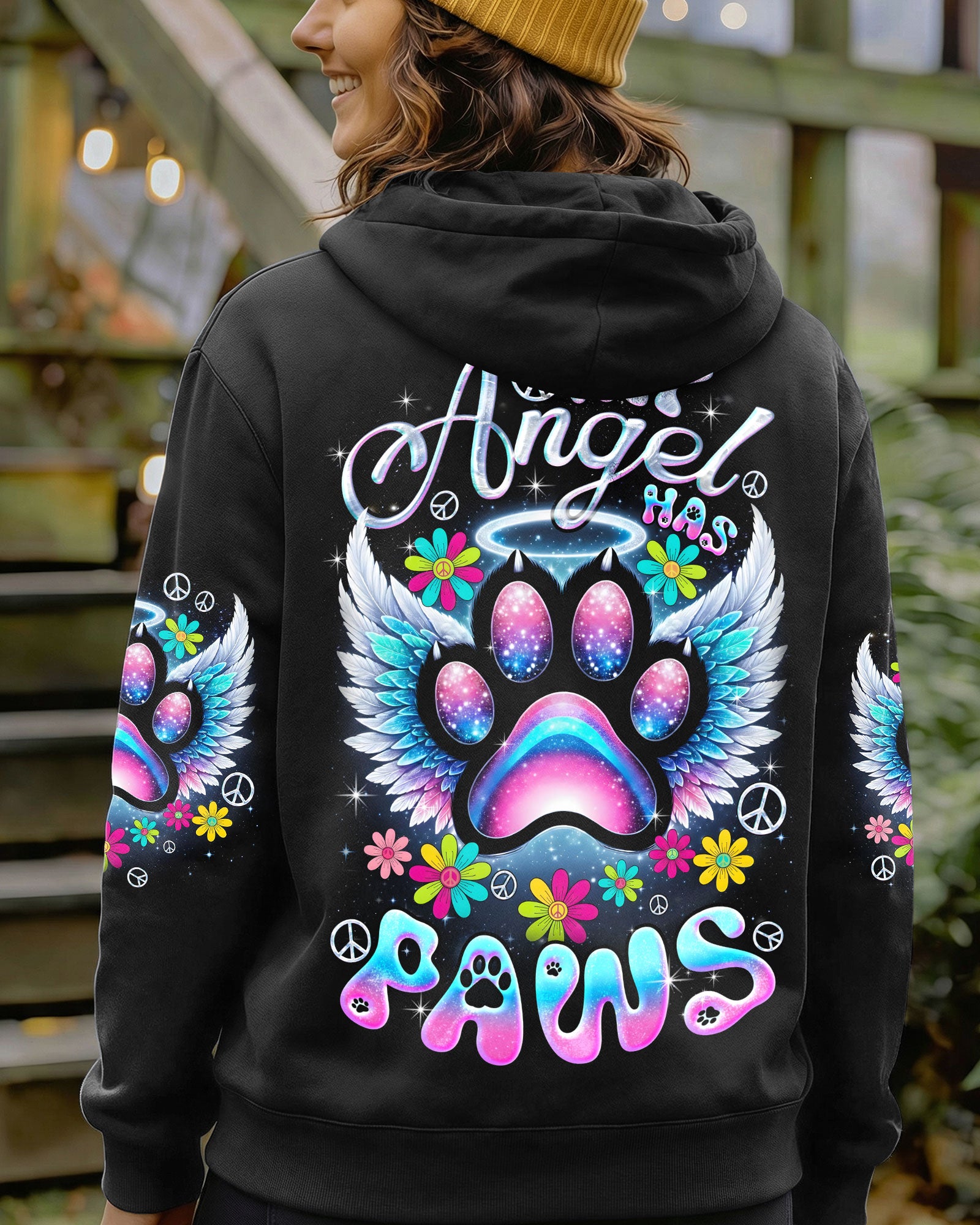 MY ANGEL HAS PAWS ALL OVER PRINT - TYQY1701261