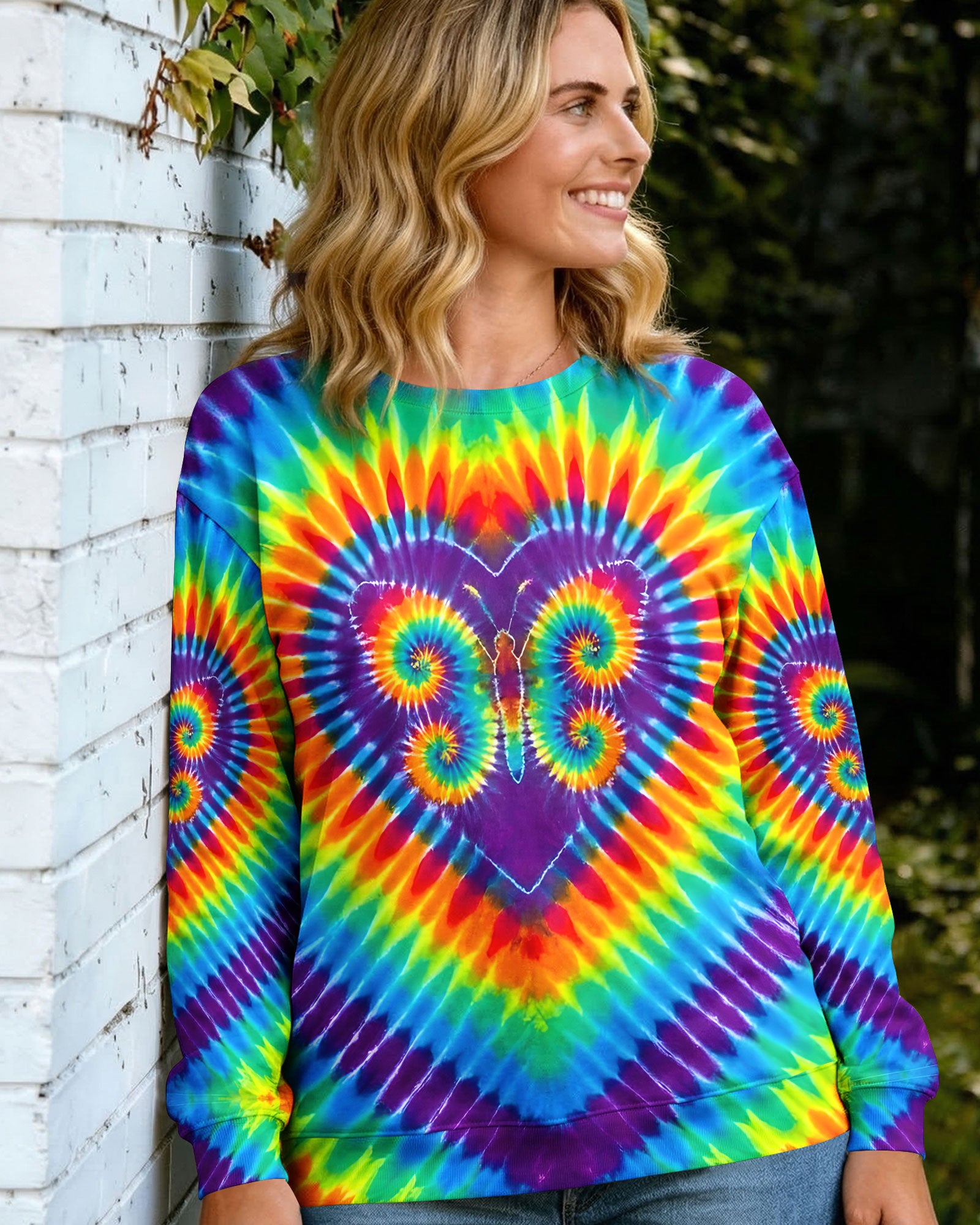 COSMIC BUTTERFLY HEART ALL OVER PRINT - TYQY1603262