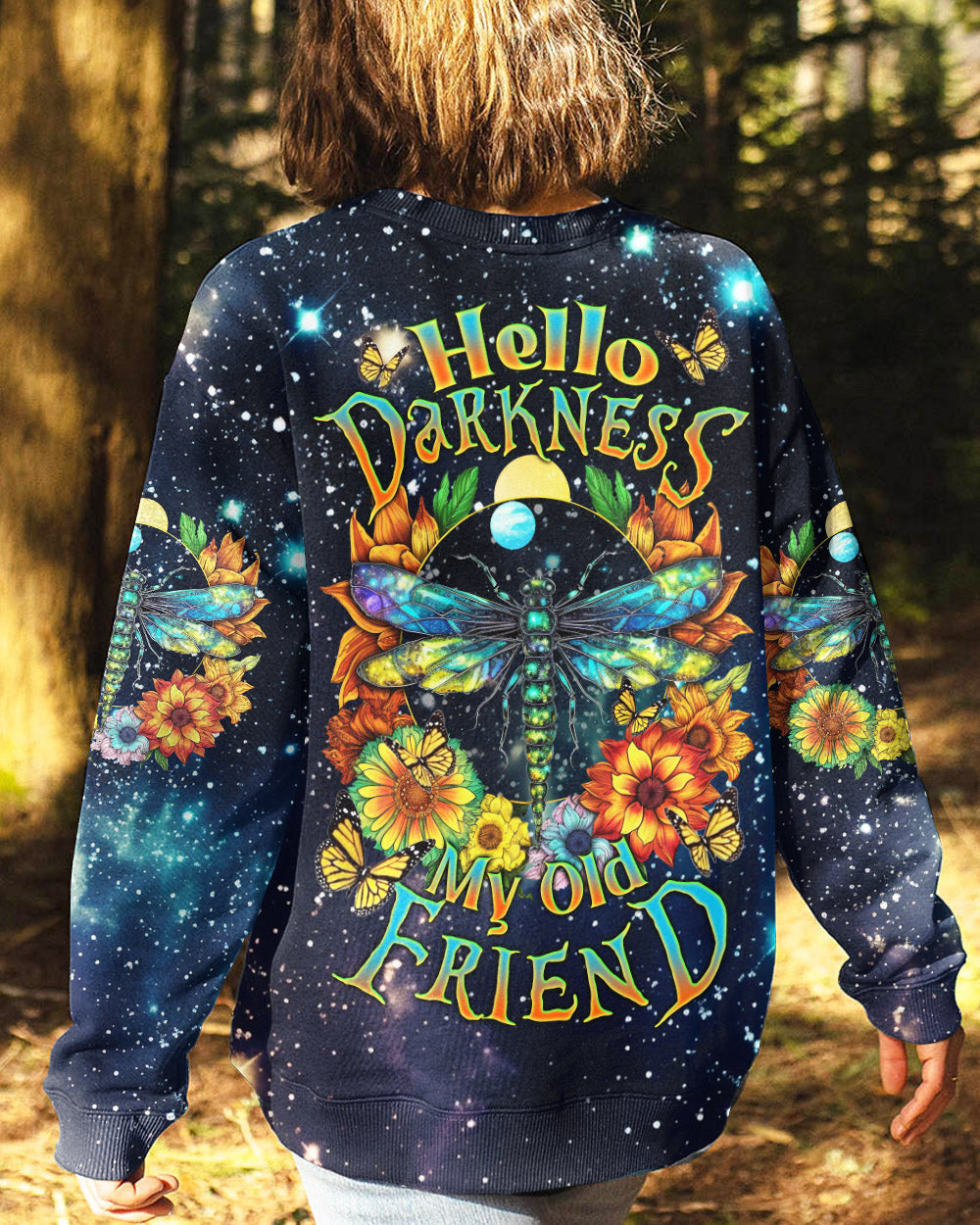 HELLO DARKNESS MY OLD FRIEND DRAGONFLY ALL OVER PRINT - TLNZ1310233