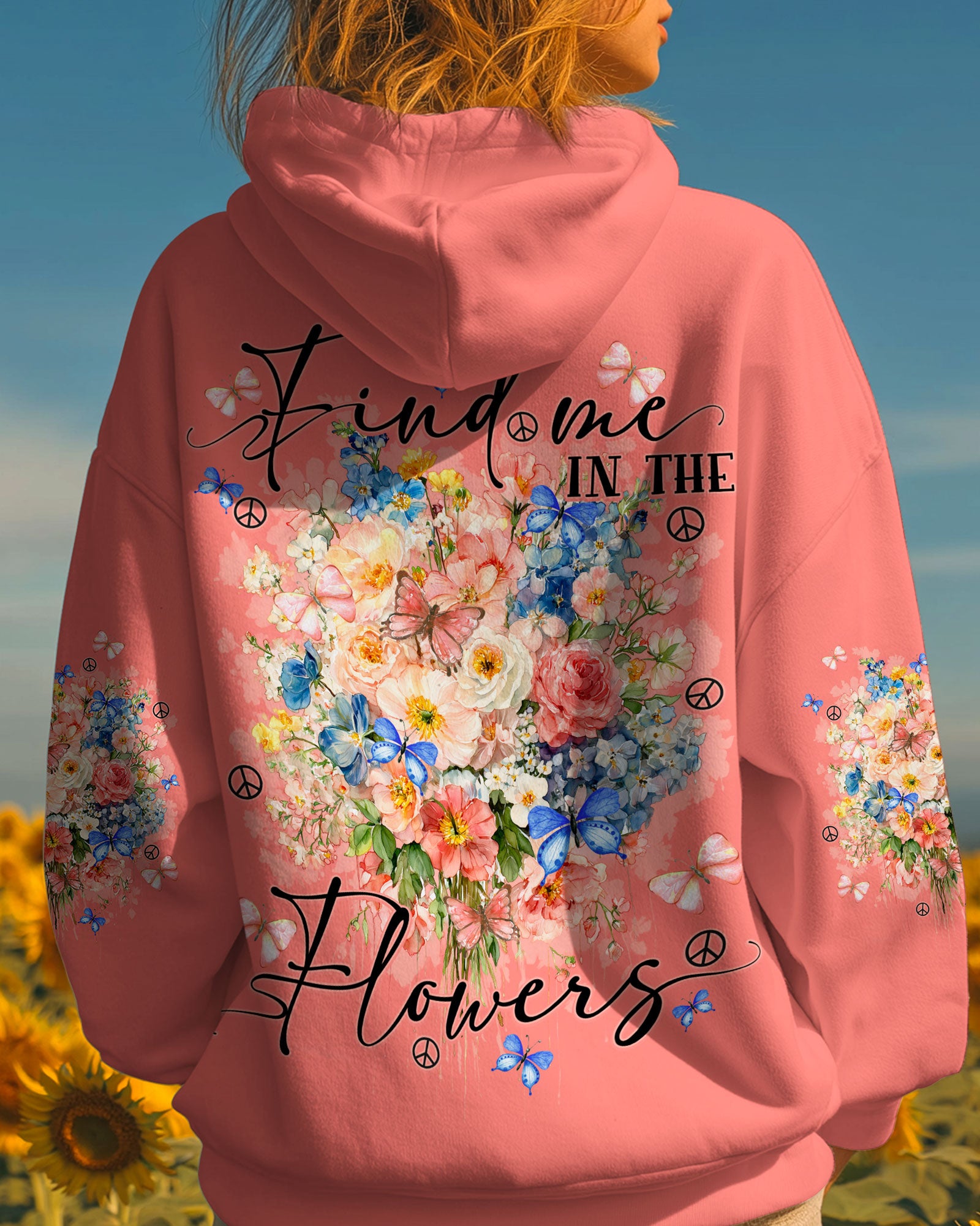 FIND ME IN THE FLOWERS ALL OVER PRINT - TY2411251