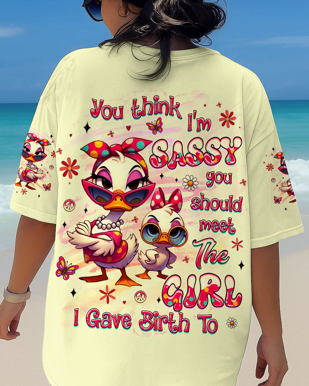 YOU SHOULD MEET THE GIRL DUCK ALL OVER PRINT - YHHG2808251