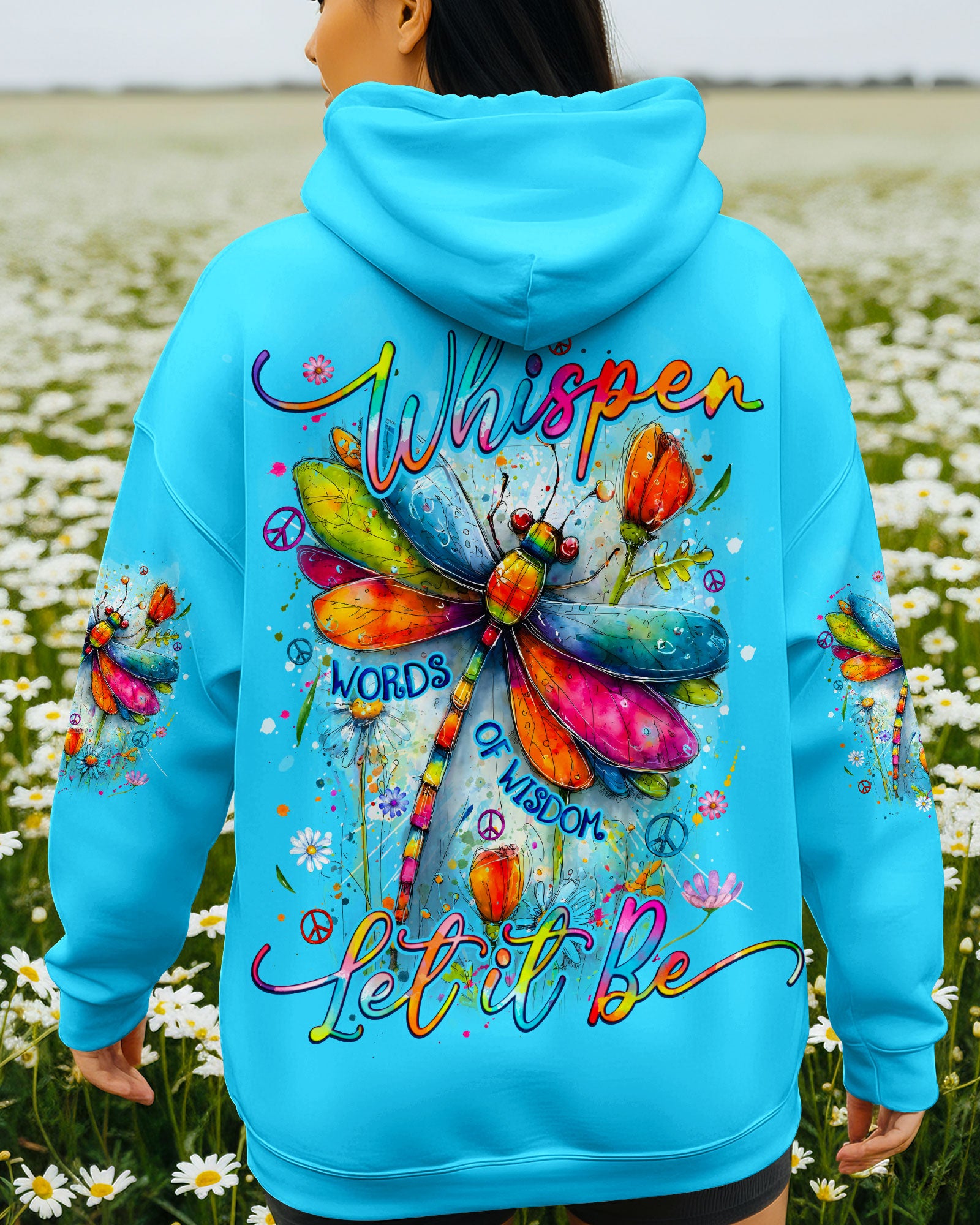 WHISPER WORDS OF WISDOM LET IT BE DRAGONFLY ALL OVER PRINT - TYQY2810251