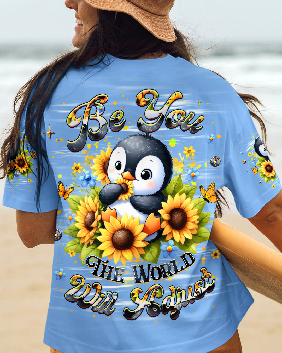 BE YOU THE WORLD WILL ADJUST ALL OVER PRINT - YHHG0310253