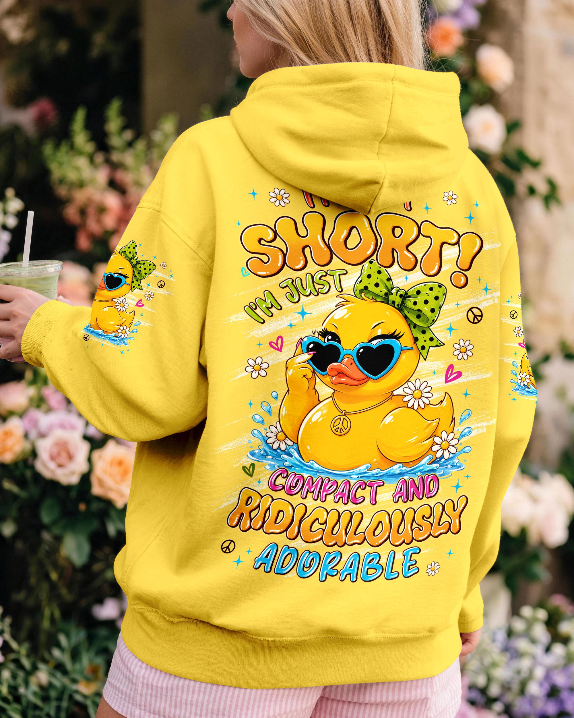 I'M NOT SHORT DUCK ALL OVER PRINT - TYLN1307263