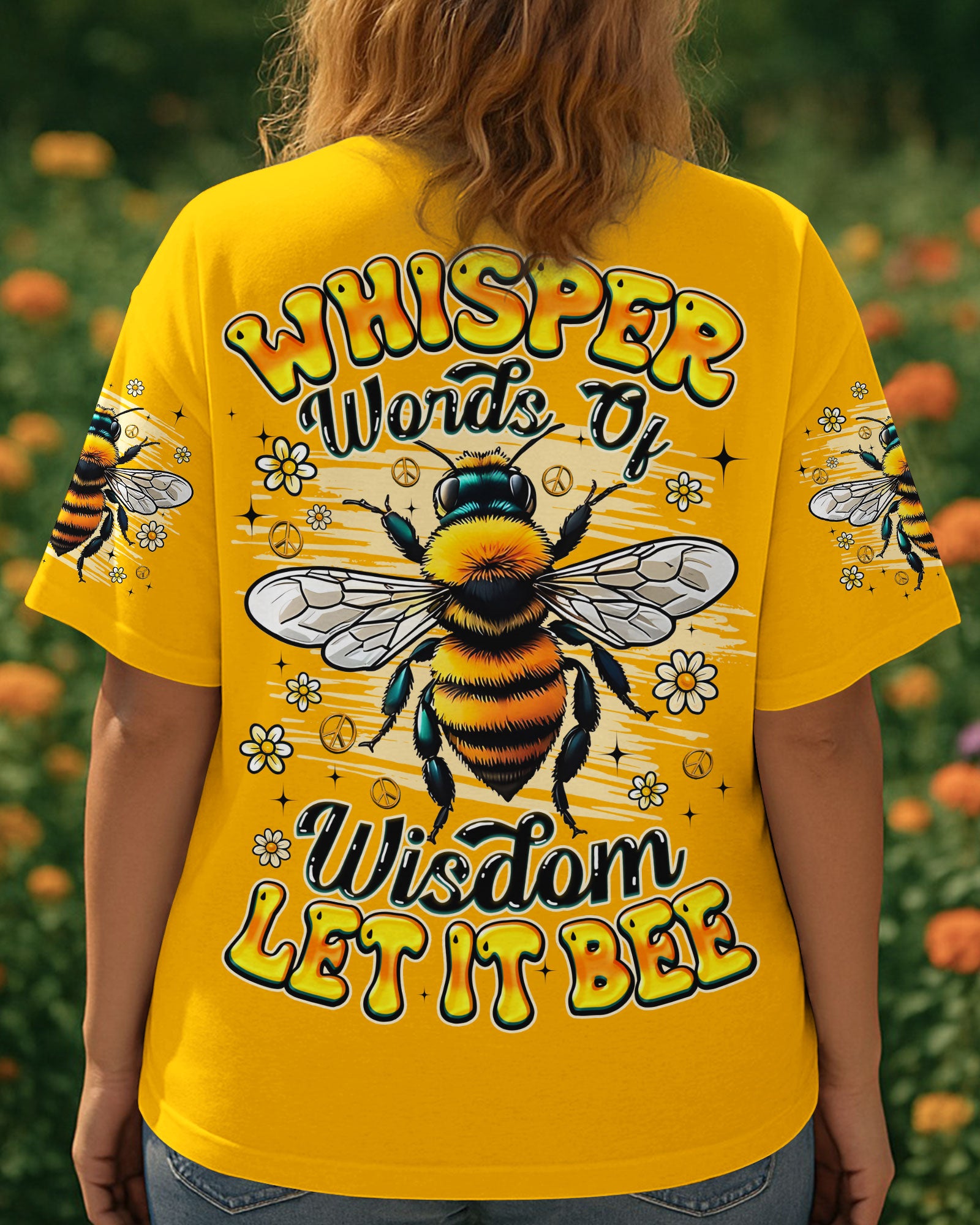 WHISPER WORDS OF WISDOM LET IT BEE ALL OVER PRINT - TYQY1308252