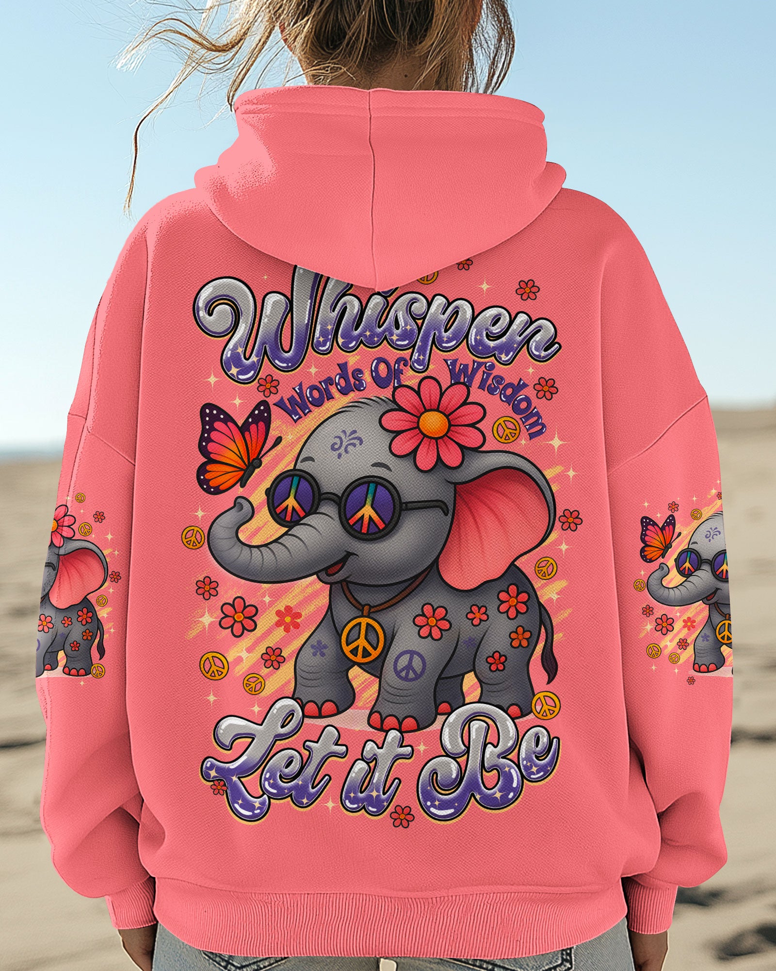 WHISPER WORDS OF WISDOM LET IT BE ELEPHANT ALL OVER PRINT - TYQY2807251
