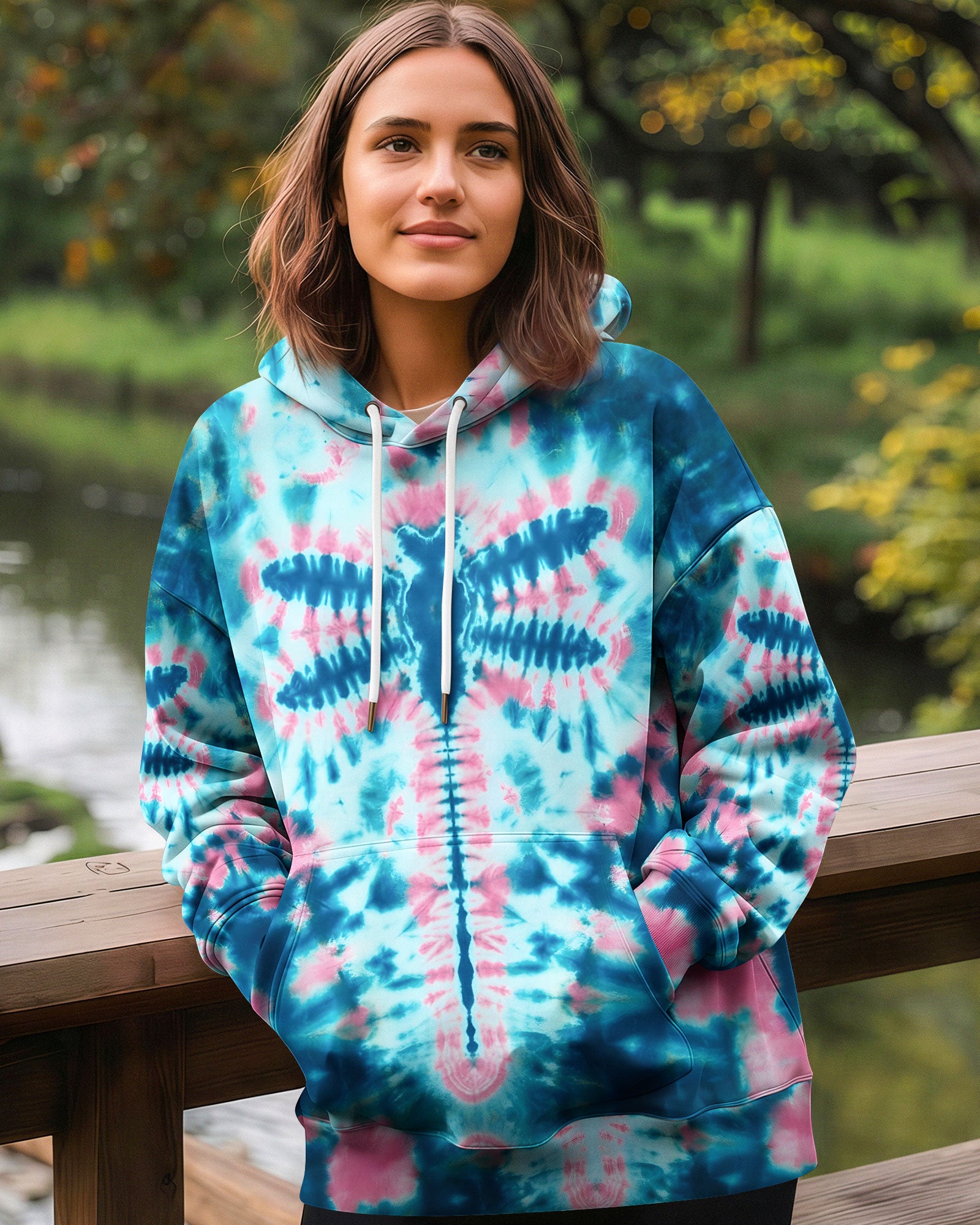 DRAGONFLY TIE DYE ALL OVER PRINT - TYQY1712251