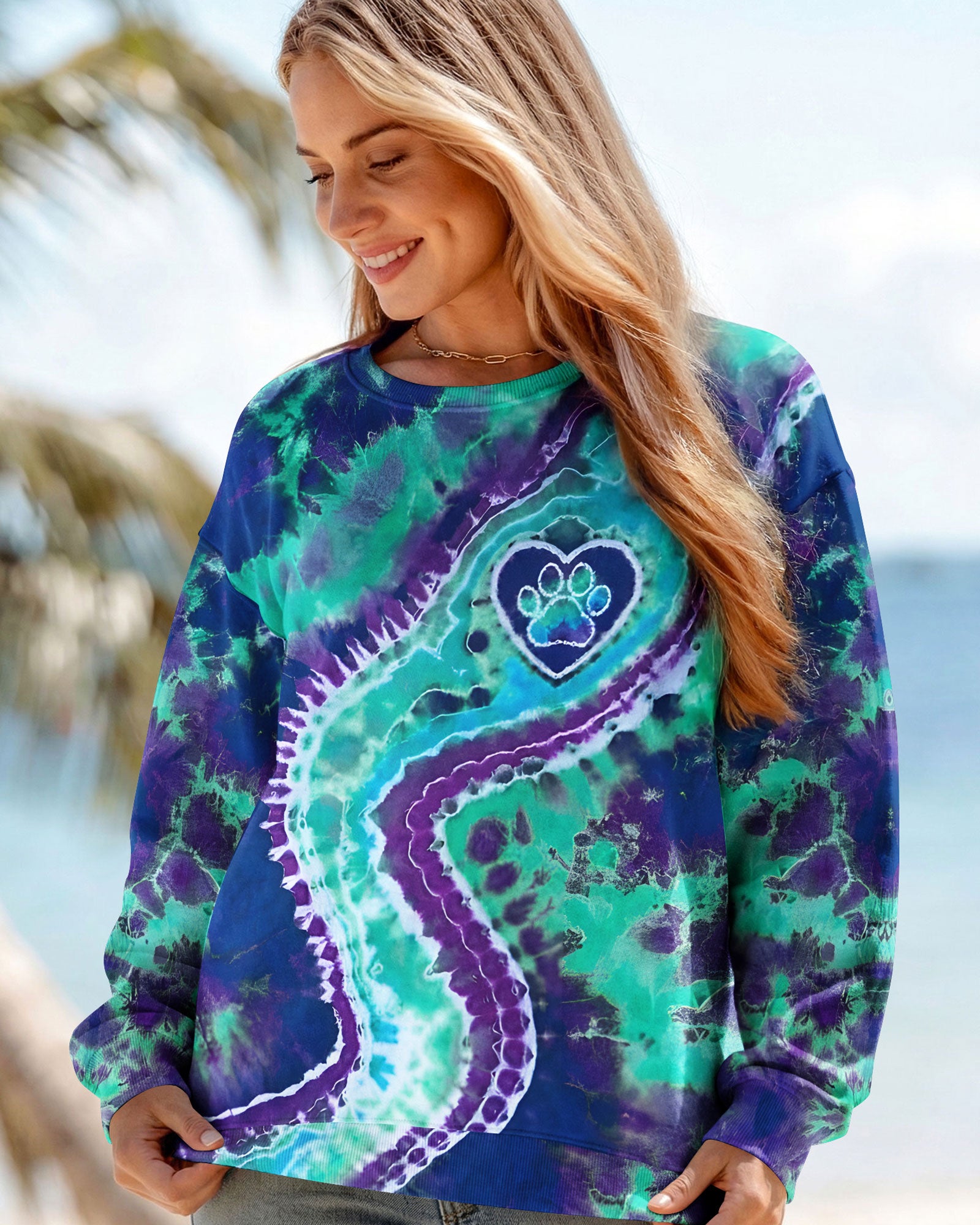 OCEAN PAW VIBES ALL OVER PRINT - TYQY1303261