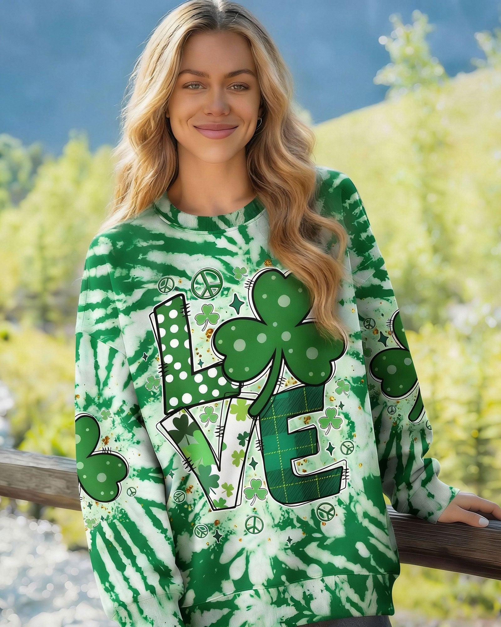 LOVE PATRICK'S DAY ALL OVER PRINT - TYQY0601252