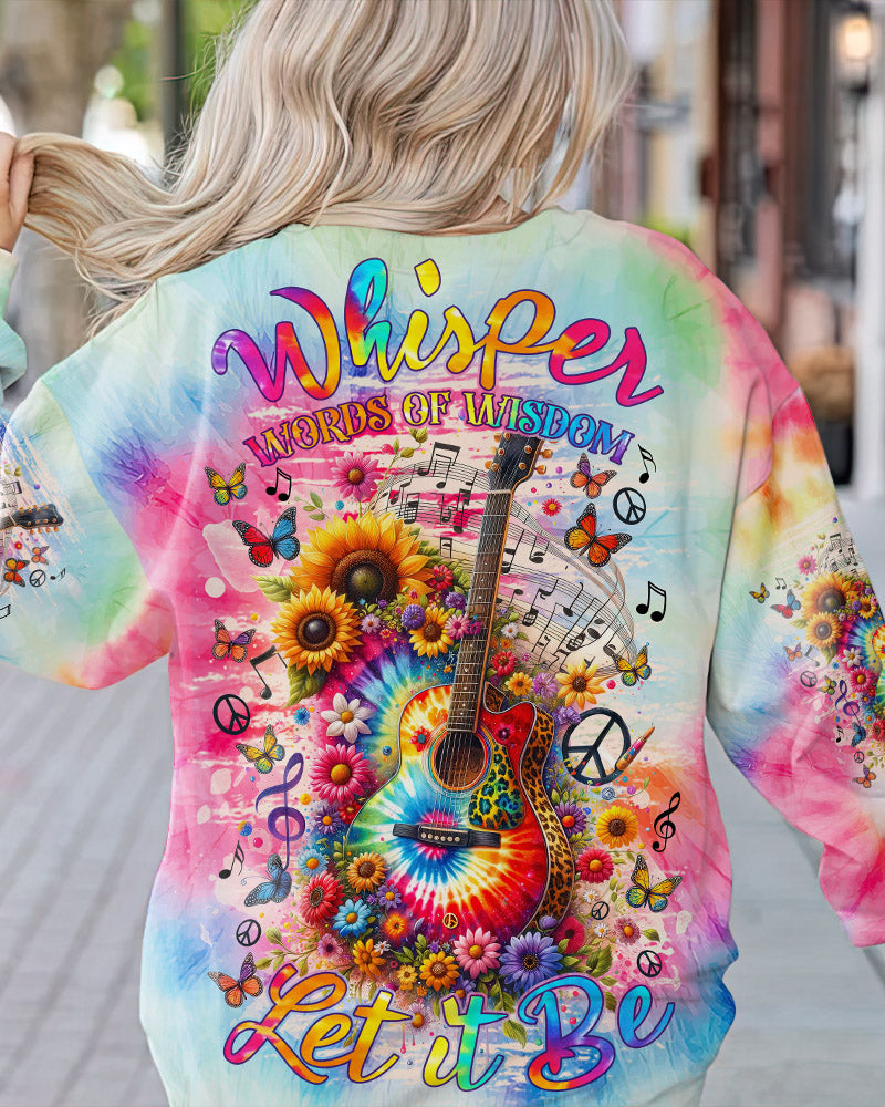 WHISPER WORDS OF WISDOM LEOPARD GUITAR ALL OVER PRINT - TLNZ0112231