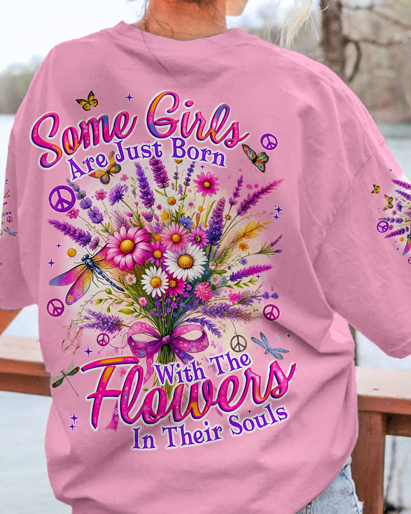 BORN WITH THE FLOWERS IN SOUL ALL OVER PRINT - TYQY2612232