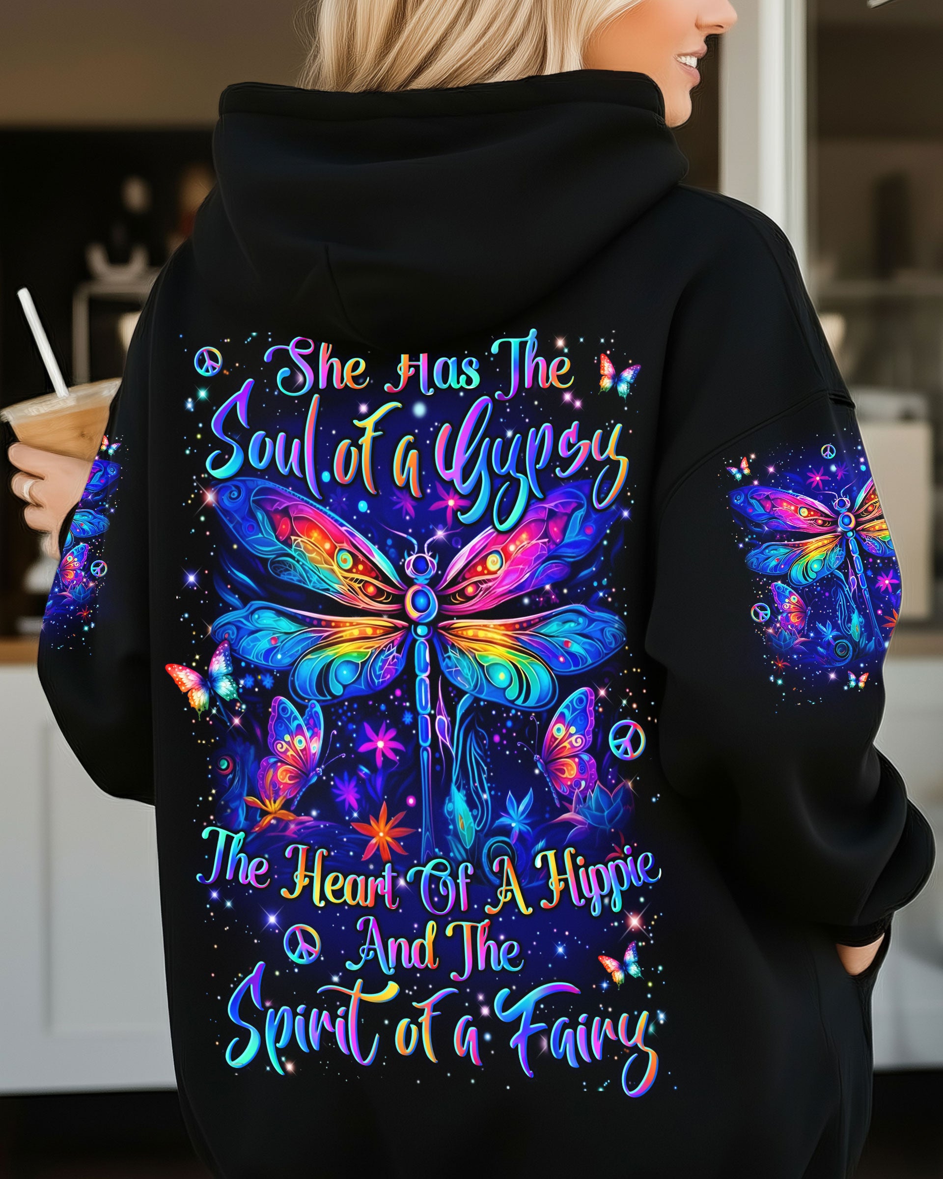 SPIRIT OF A FAIRY DRAGONFLY ALL OVER PRINT - YHLN1911251