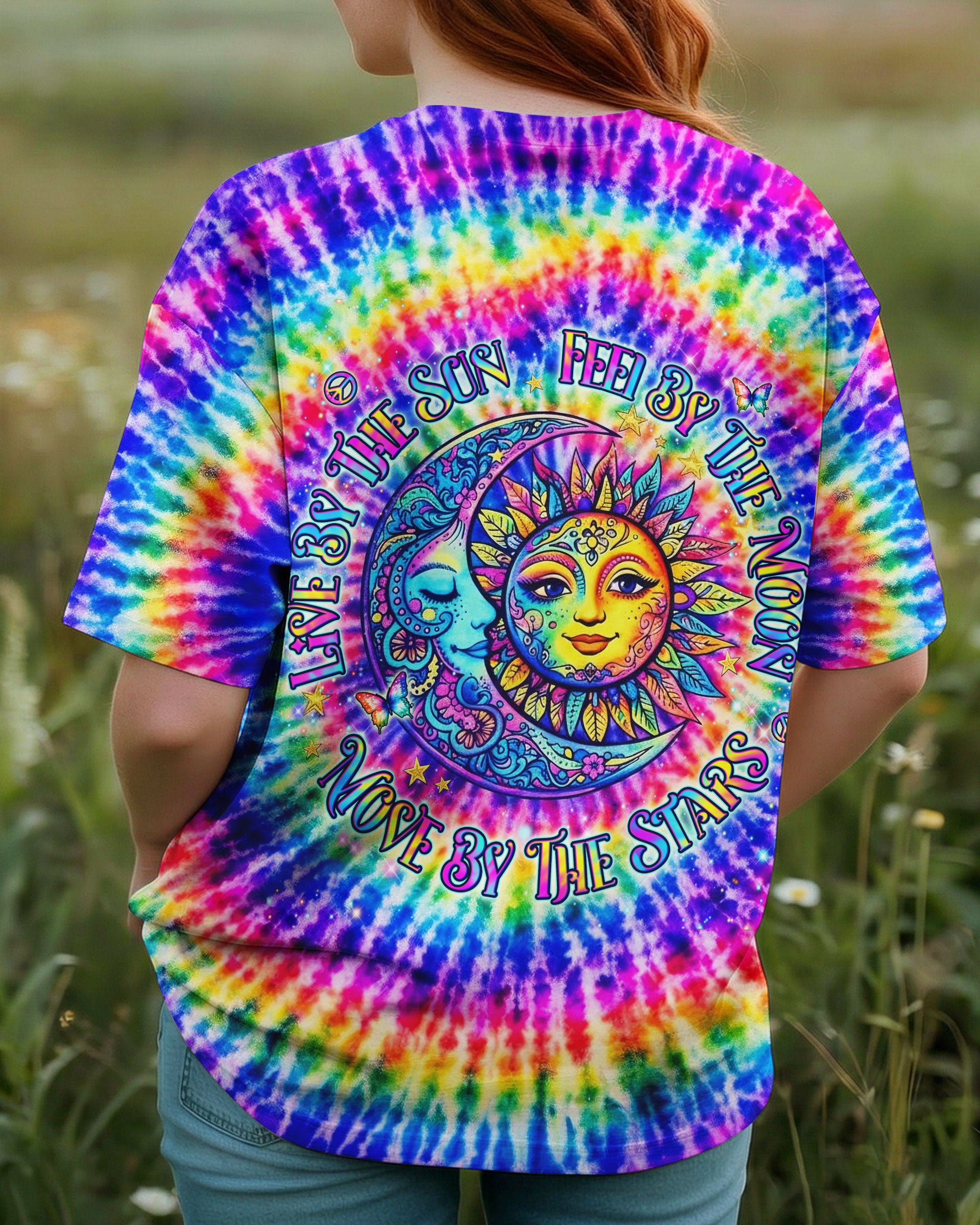 LIVE BY THE SUN RADIANT SWIRL ALL OVER PRINT - YHLN2602262