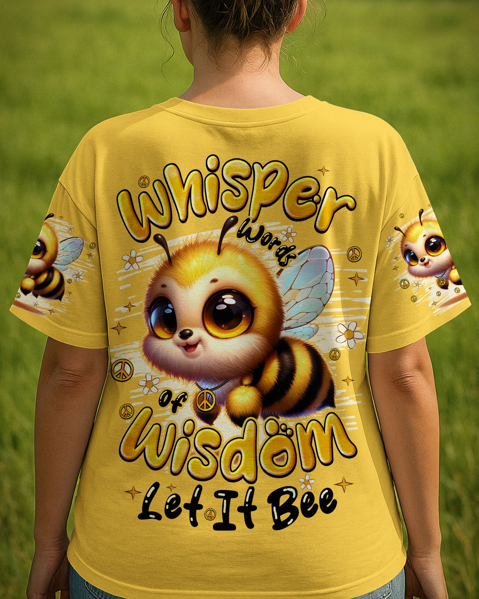 WHISPER WORDS OF WISDOM LET IT BEE ALL OVER PRINT - TYQY1309252