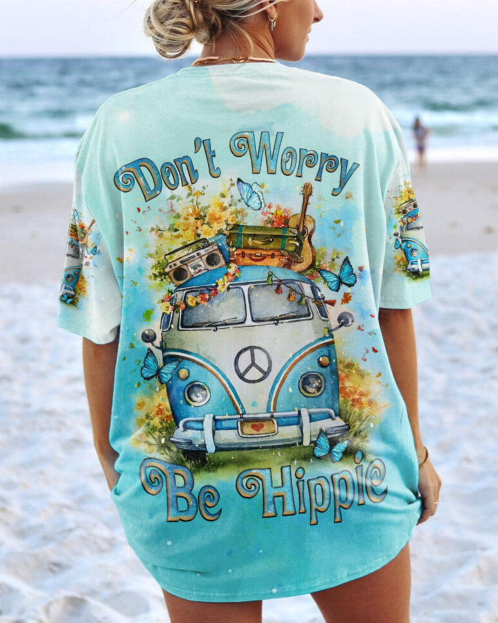 DON'T WORRY BE HIPPIE ALL OVER PRINT - TLNZ2508231