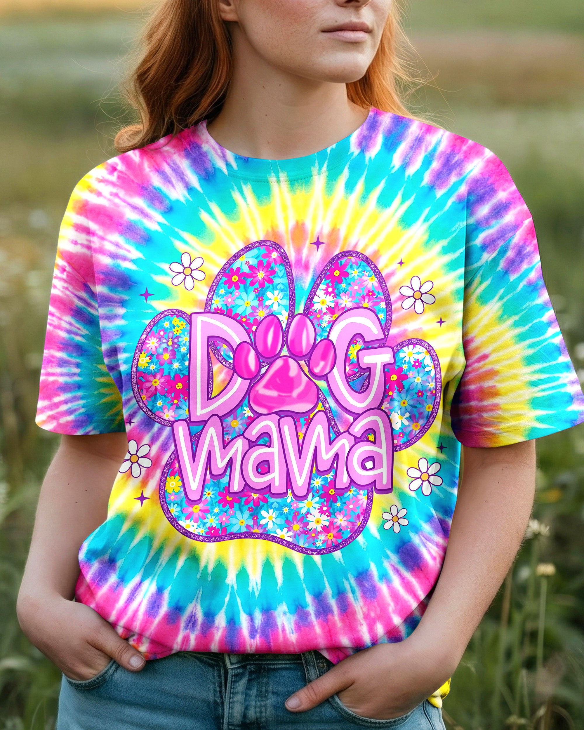 DOG MAMA ALL OVER PRINT - TYLN0505262