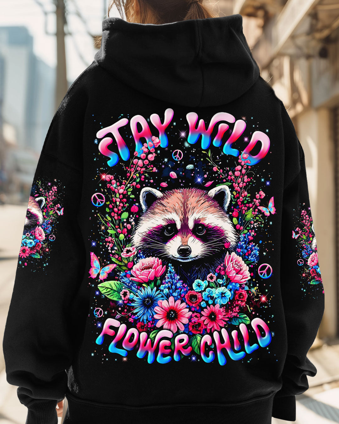 STAY WILD FLOWER CHILD ALL OVER PRINT - YHLN1209252