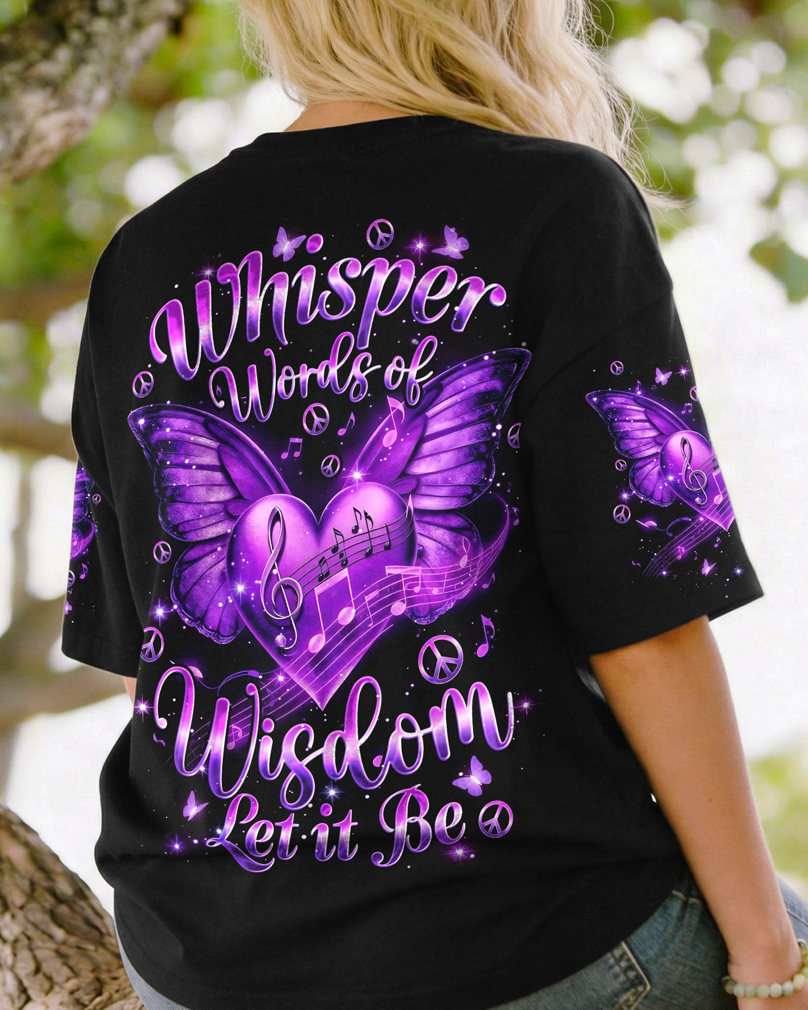 WHISPER WORDS OF WISDOM LET IT BE ALL OVER PRINT - TYQY1103263