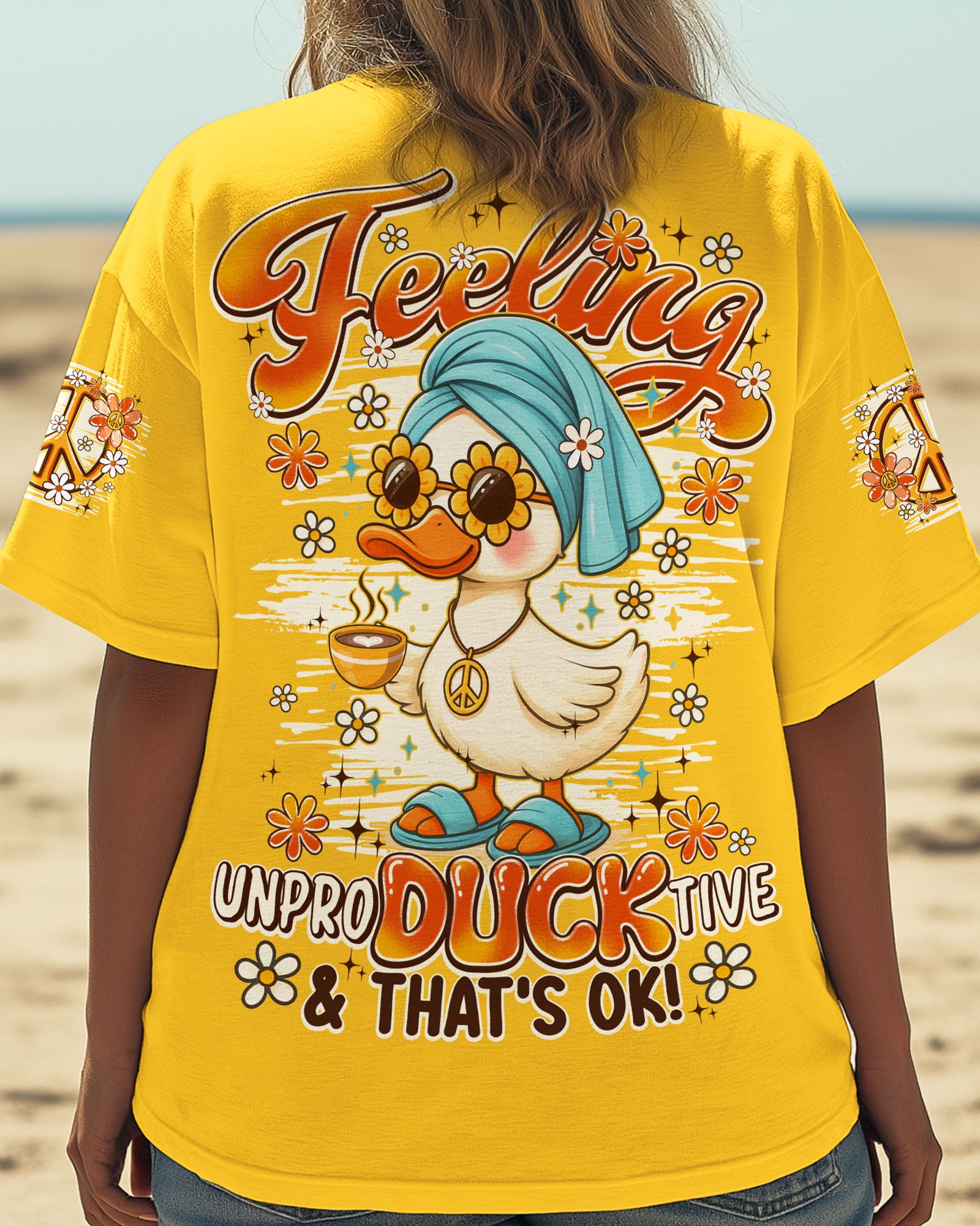 FEELING UNPRODUCKTIVE AND THAT'S OK ALL OVER PRINT - TY2606252