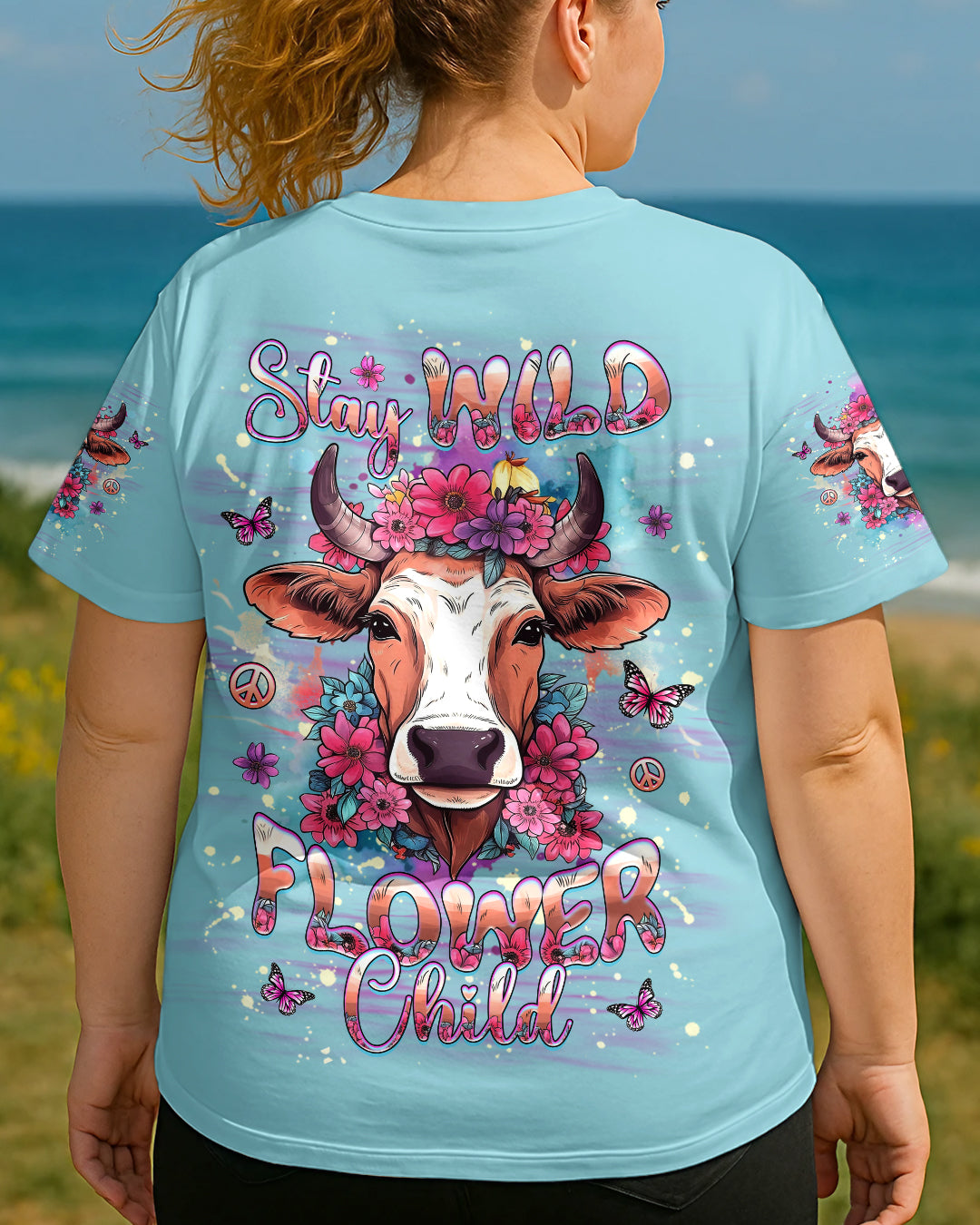 STAY WILD FLOWER CHILD ALL OVER PRINT - YHHG0207253