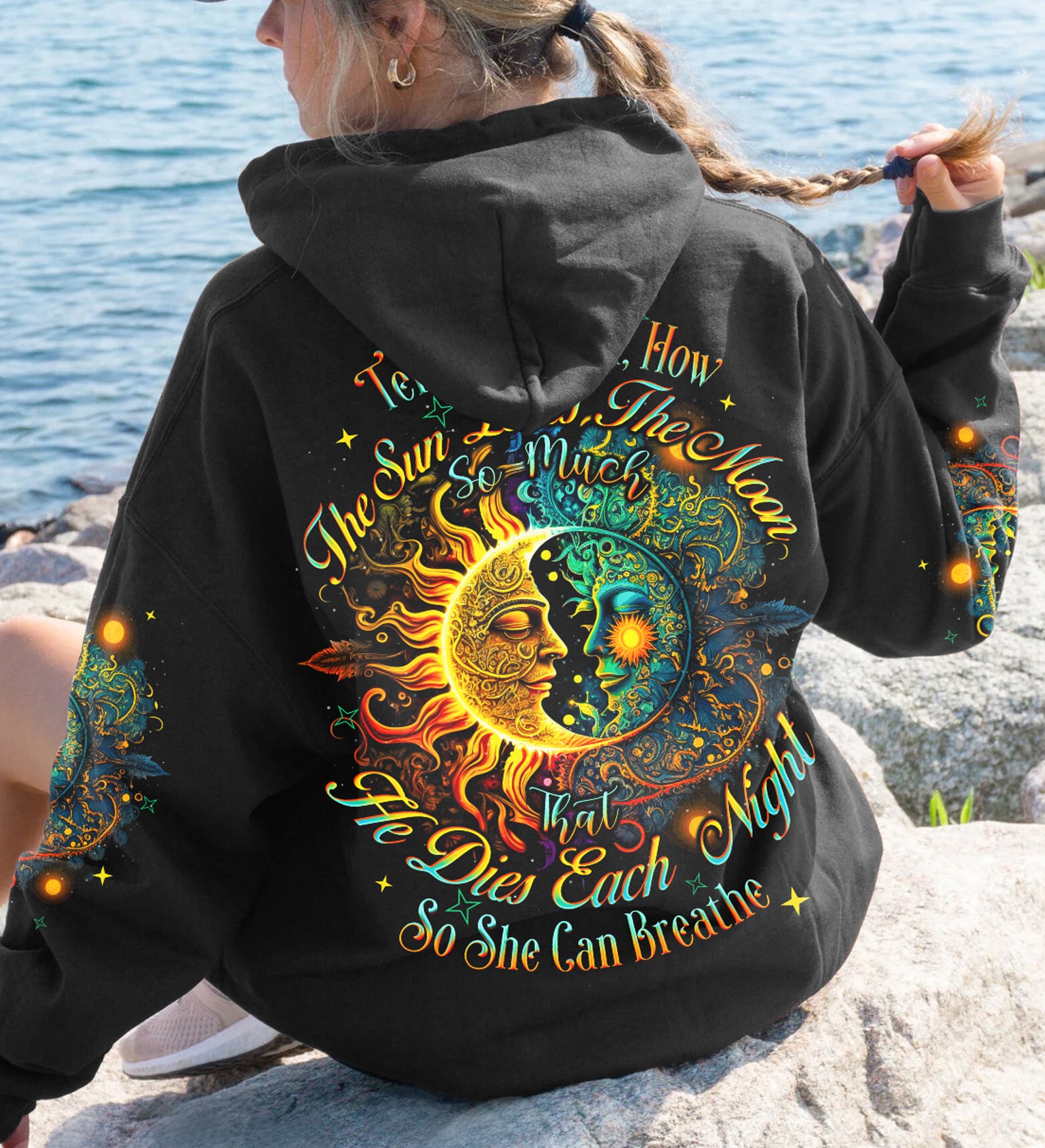 THE SUN LOVES THE MOON ALL OVER PRINT - TYQY1110233