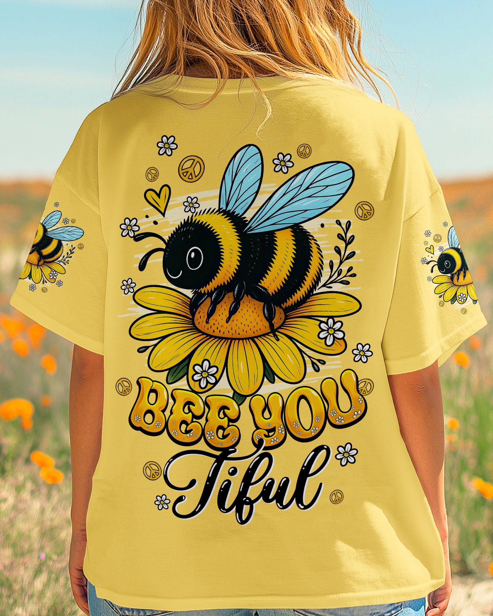 BEEYOUTIFUL ALL OVER PRINT - TYQY2706253
