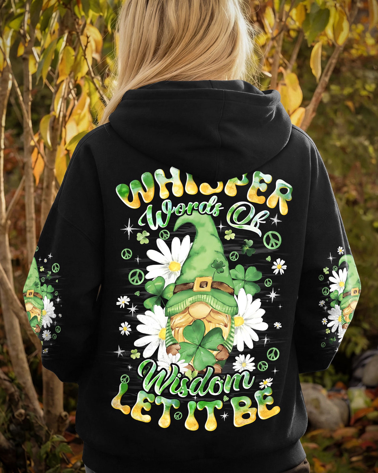 WHISPER WORDS OF WISDOM LET IT BE GNOME PATRICK'S DAY ALL OVER PRINT - TYQY1201262