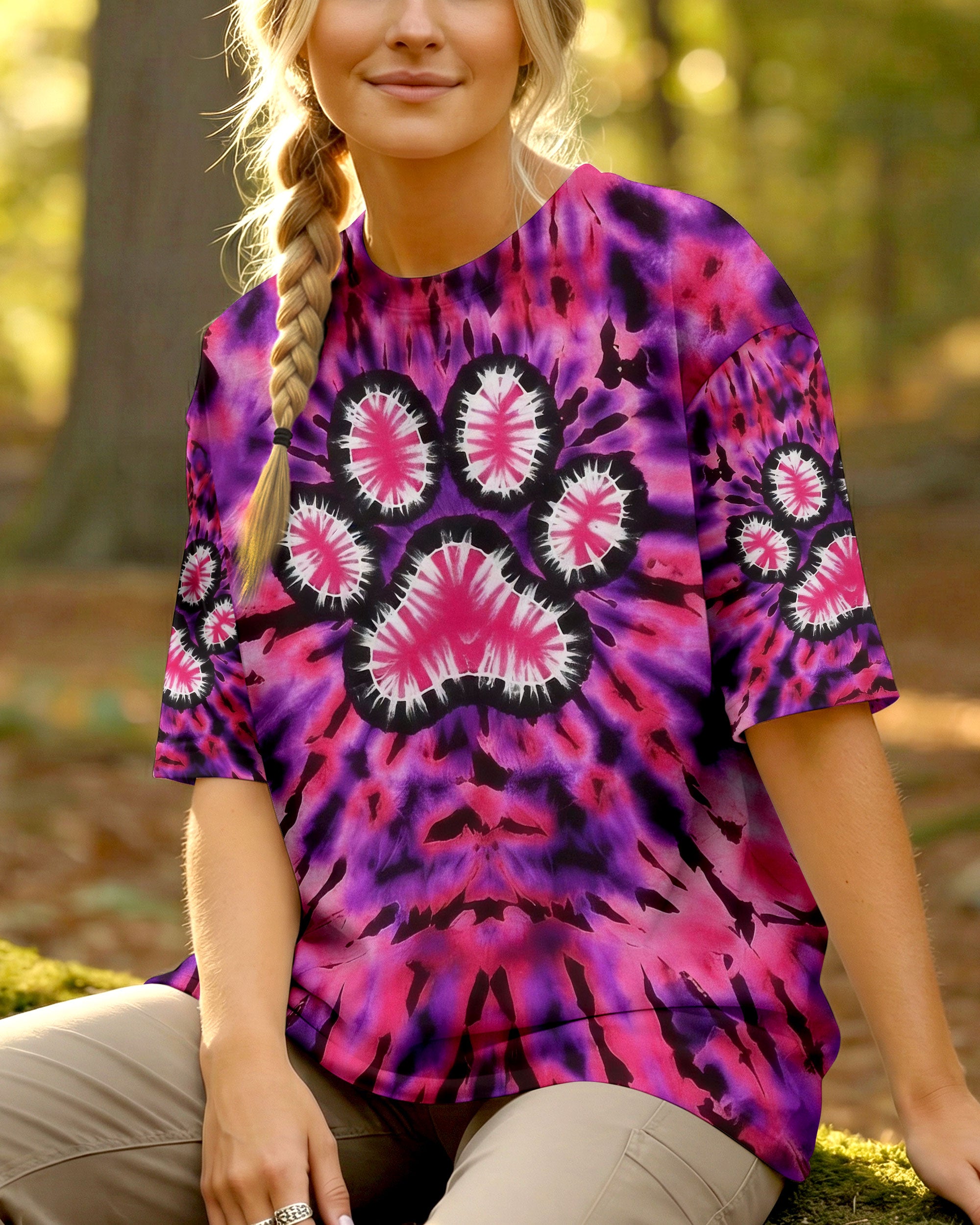 PINK PAW GALAXY ALL OVER PRINT - YHLN0701262