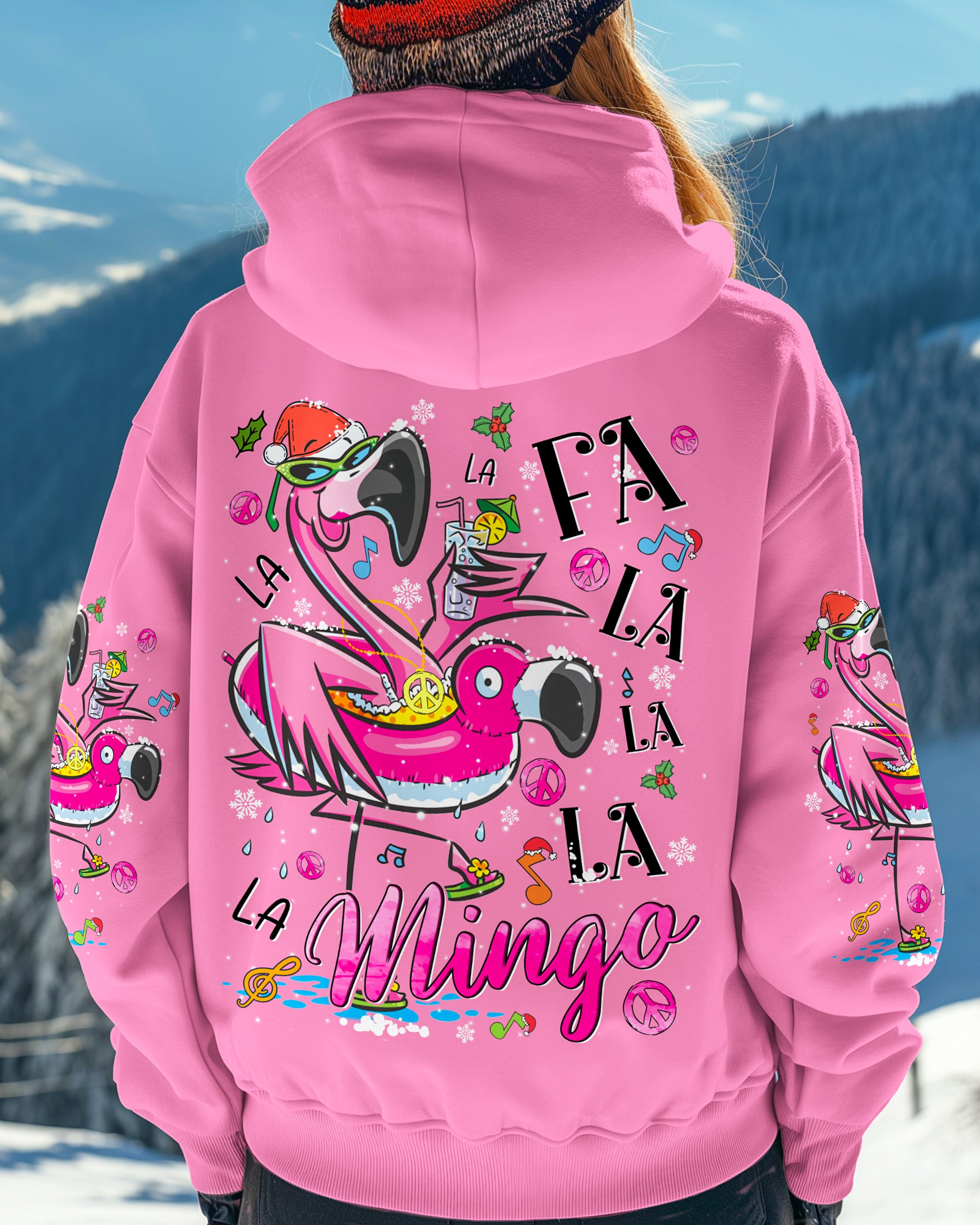 FALALAMINGO CHRISTMAS ALL OVER PRINT - TYQY2110244