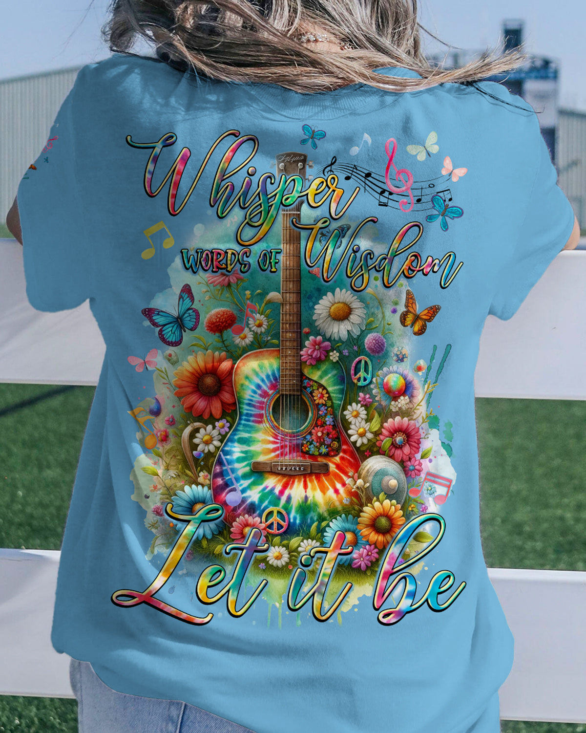 WHISPER WORDS OF WISDOM GUITAR ALL OVER PRINT - TYQY1201243