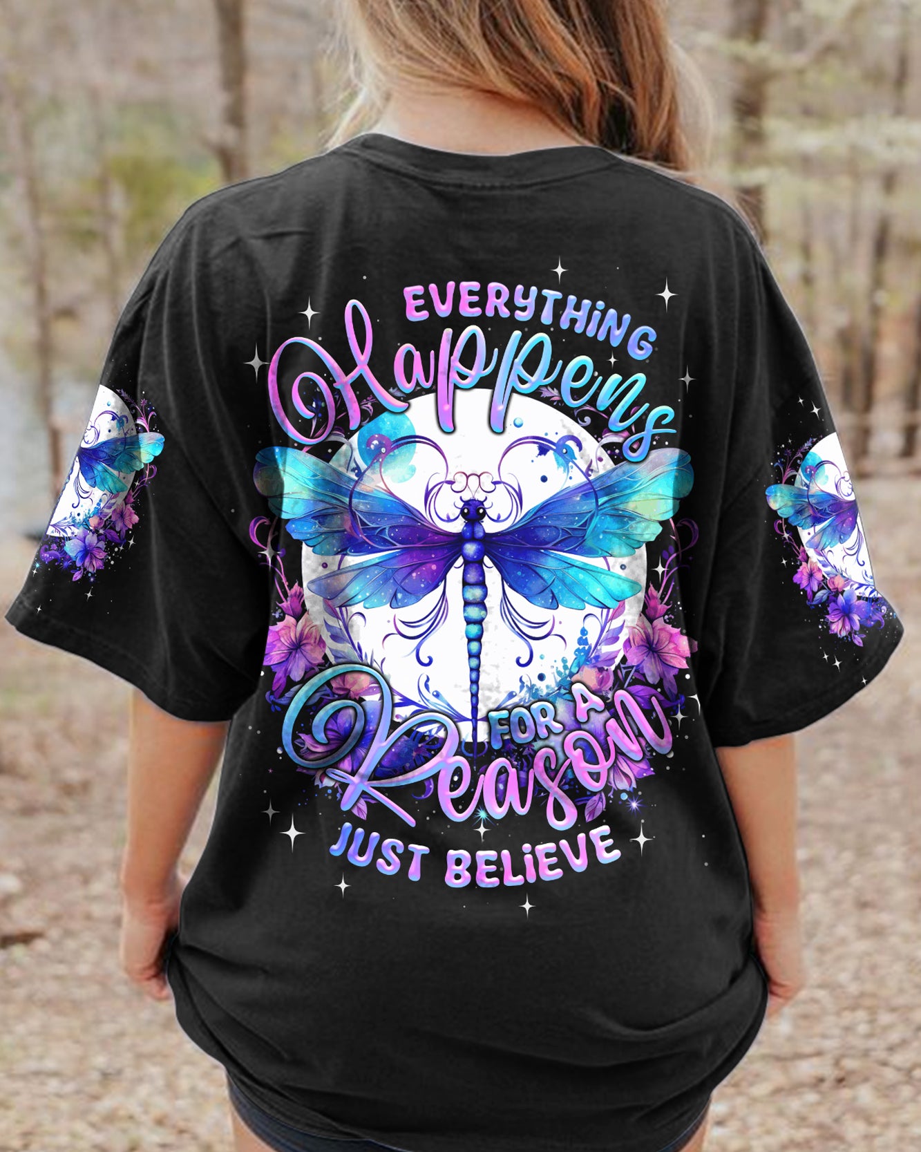 JUST BELIEVE DRAGONFLY ALL OVER PRINT - TYQY1209233