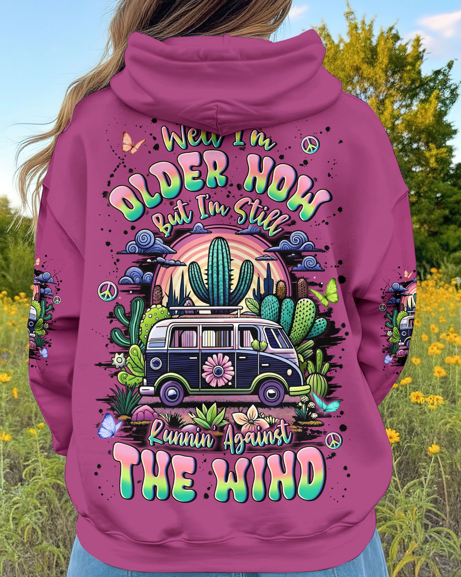 RUNNING AGAINST THE WIND ALL OVER PRINT - YHLN2312251