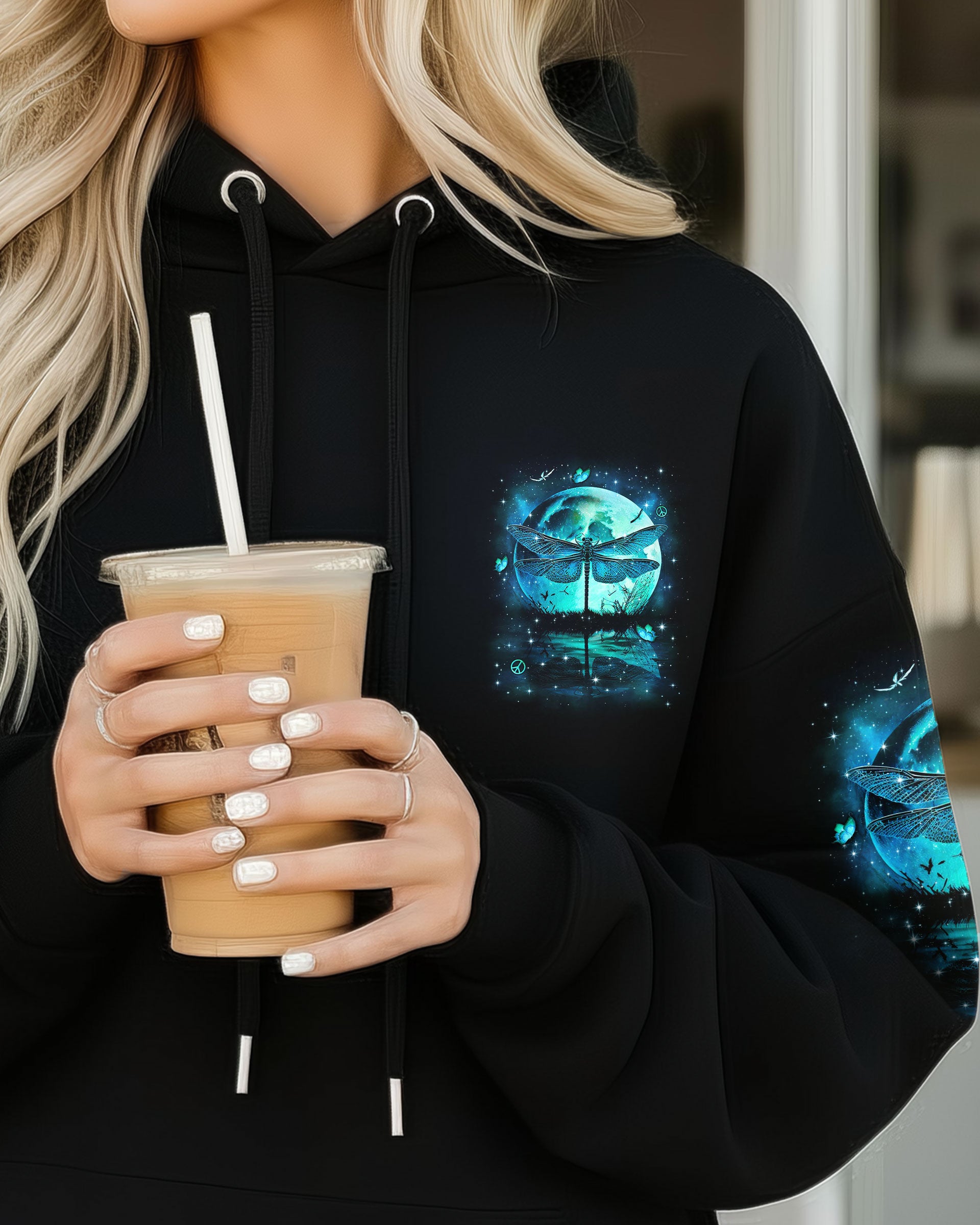 HELLO DARKNESS MY OLD FRIEND DRAGONFLY ALL OVER PRINT - YHLN2811251