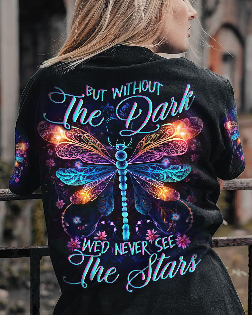 BUT WITHOUT THE DARK DRAGONRFLY ALL OVER PRINT - YHLN2505233