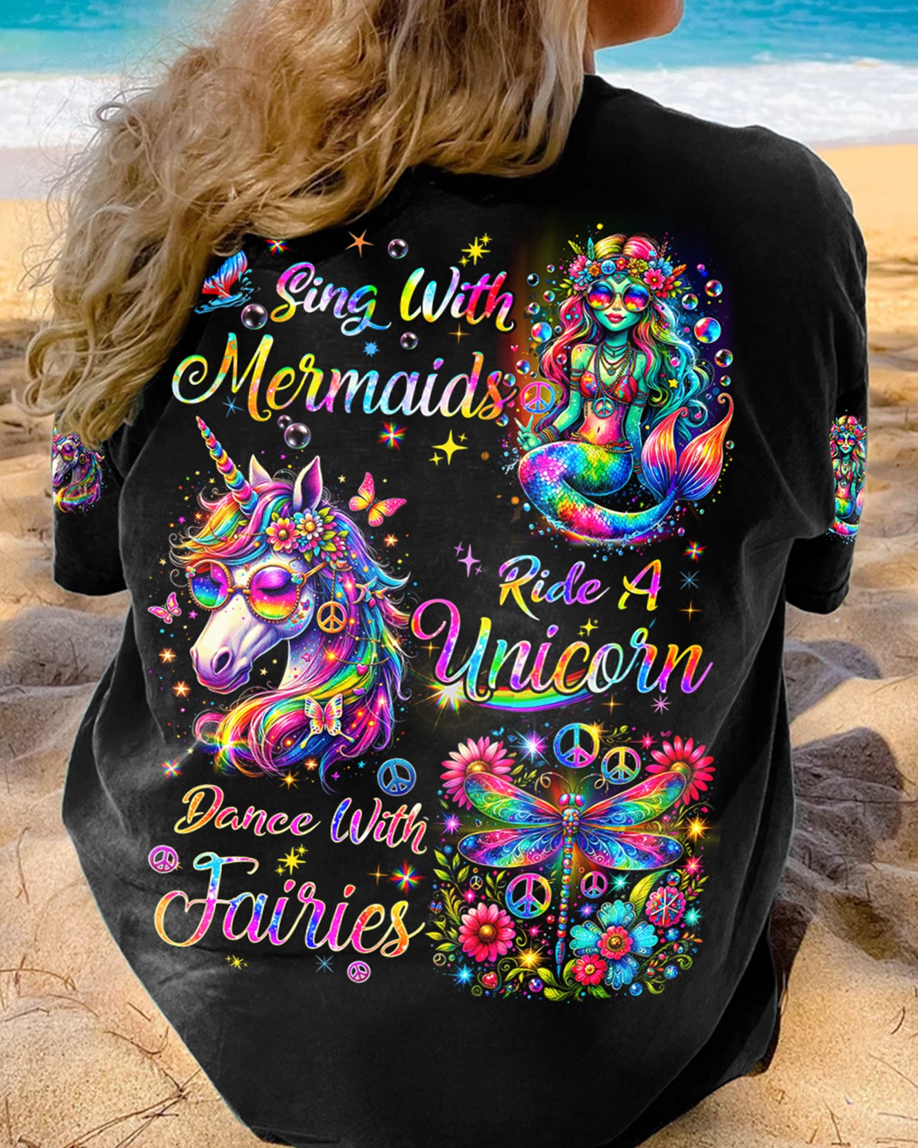 DANCE WITH FAIRIES DRAGONFLY ALL OVER PRINT - TYQY2712232