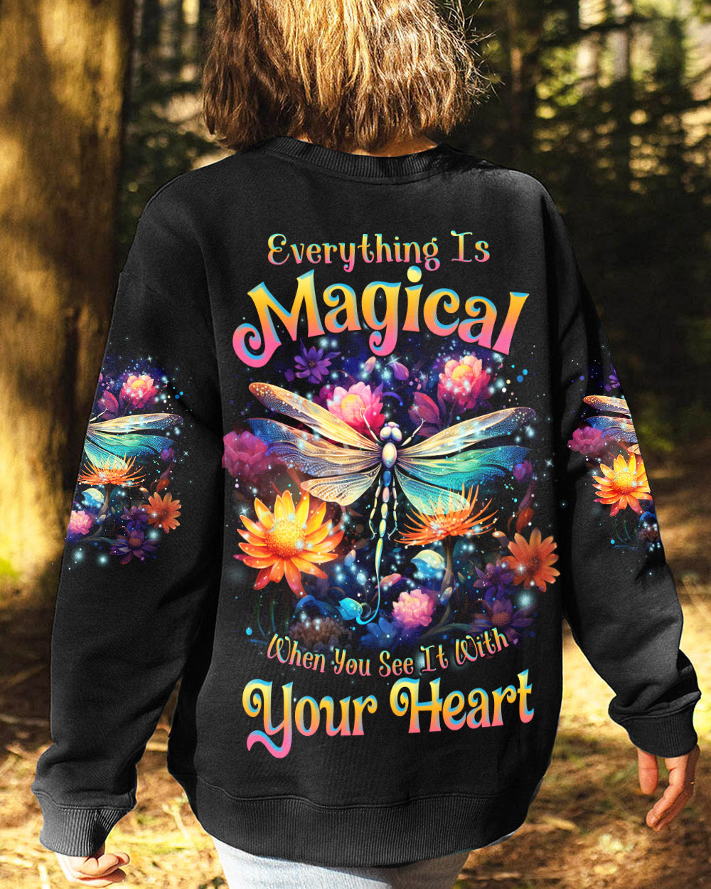 EVERYTHING IS MAGICAL DRAGONFLY ALL OVER PRINT - TLNZ1008231