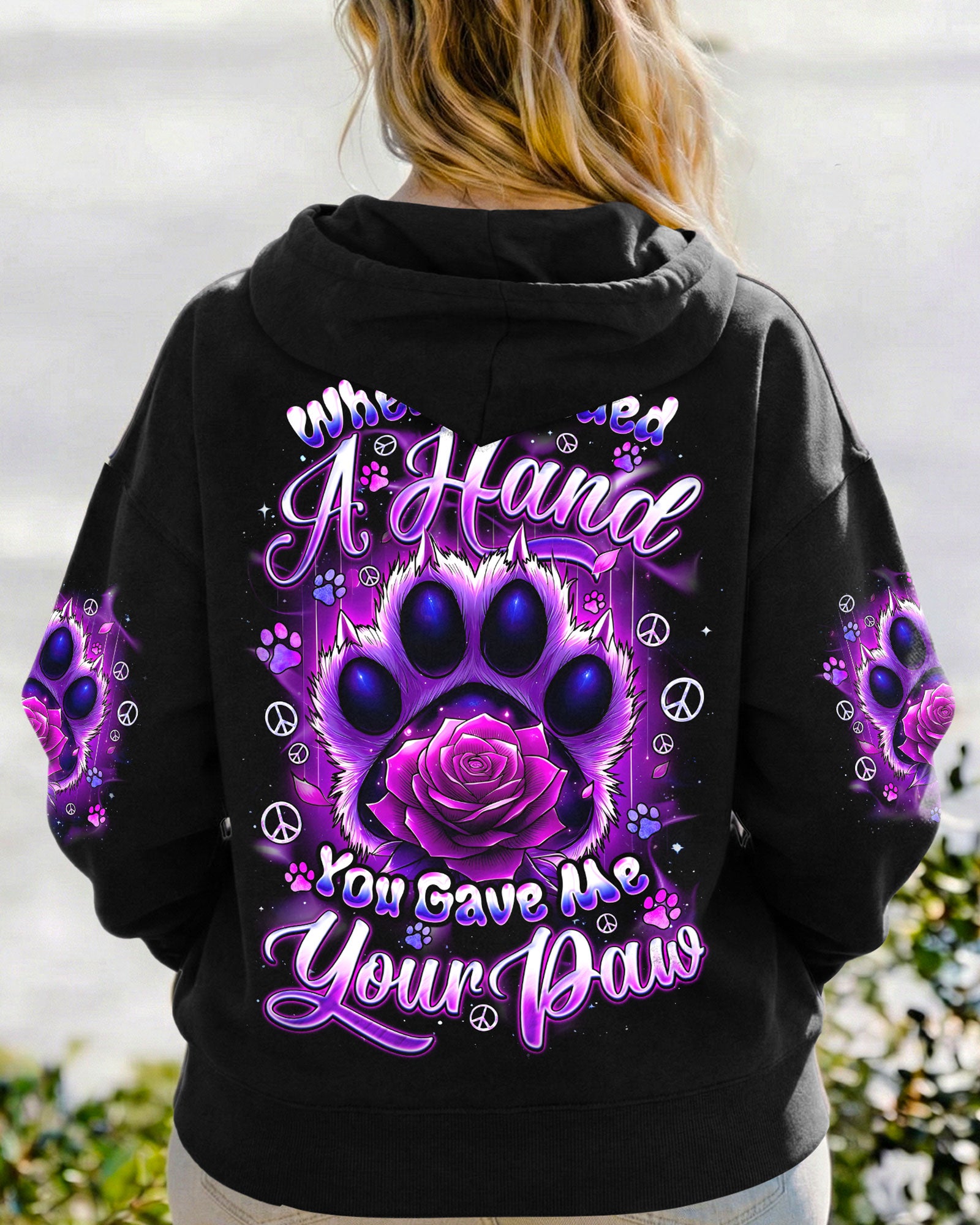 YOU GAVE ME YOUR PAW ALL OVER PRINT - TYQY0303261