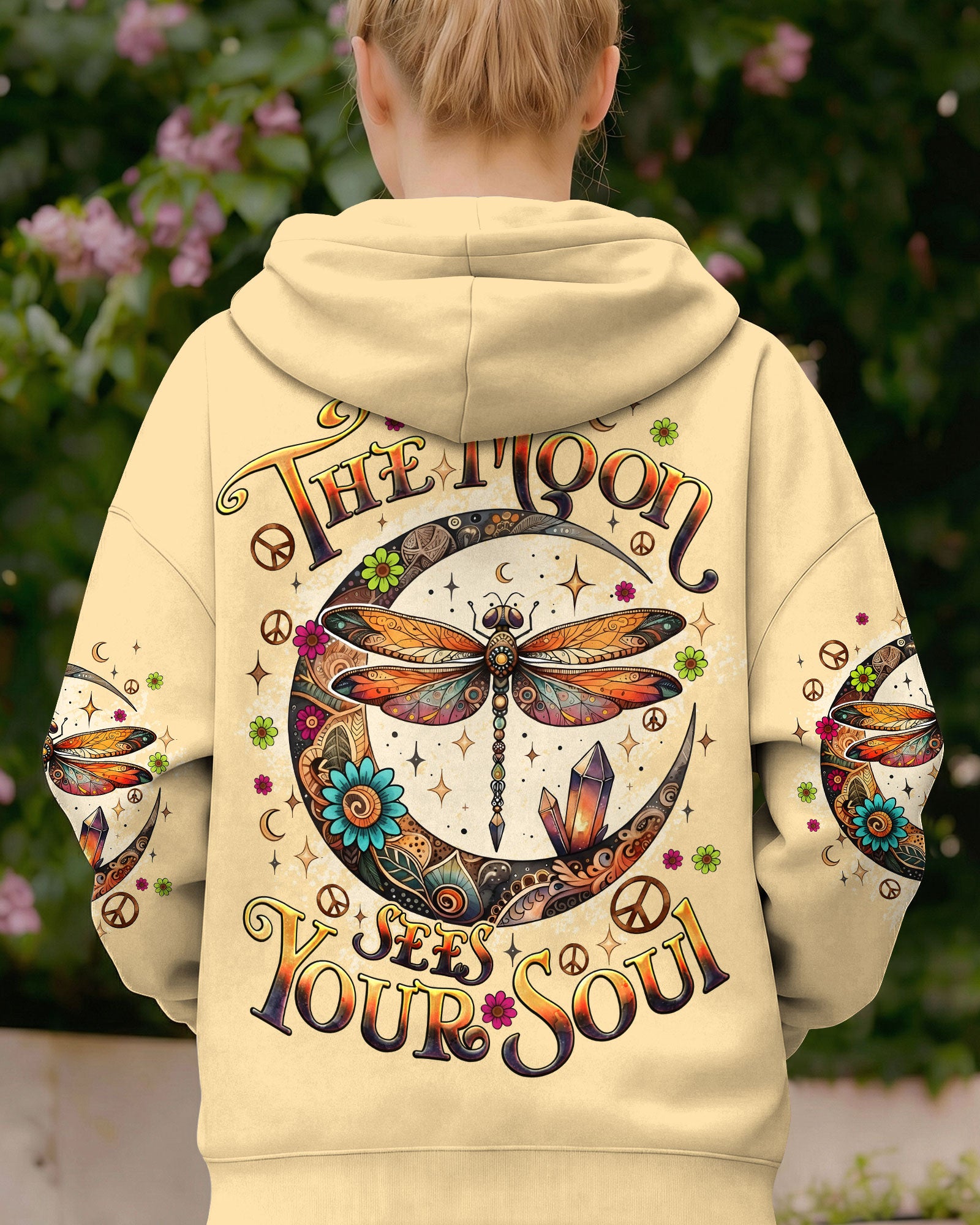 THE MOON SEES YOUR SOUL DRAGONFLY ALL OVER PRINT - TYQY0402261