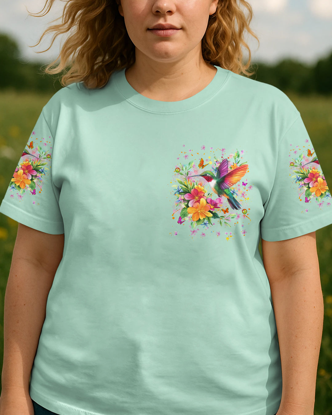 JUST BREATHE BUTTERFLY ALL OVER PRINT - YHHG1507251