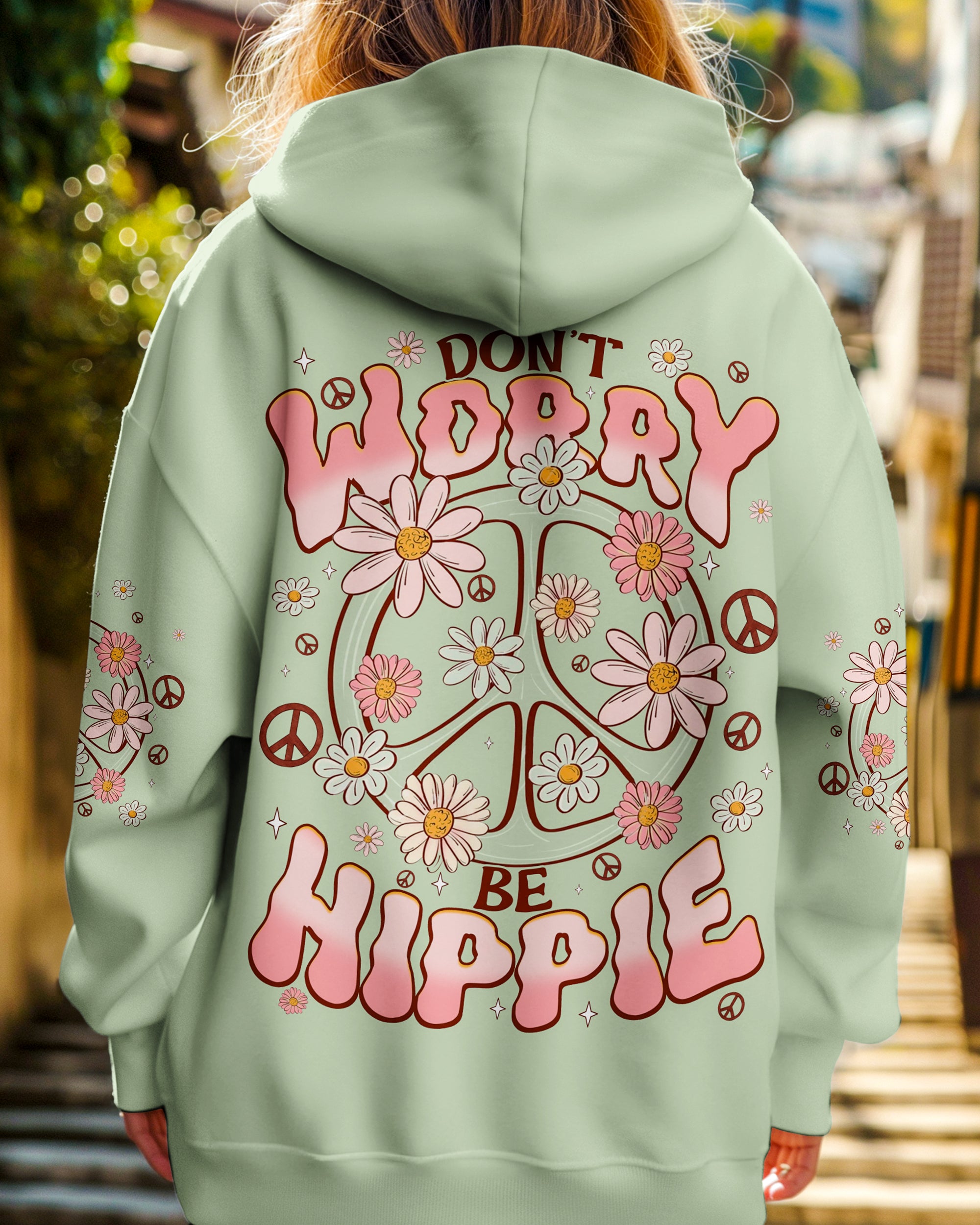 DON'T WORRY BE HIPPIE ALL OVER PRINT - TYQY2810241