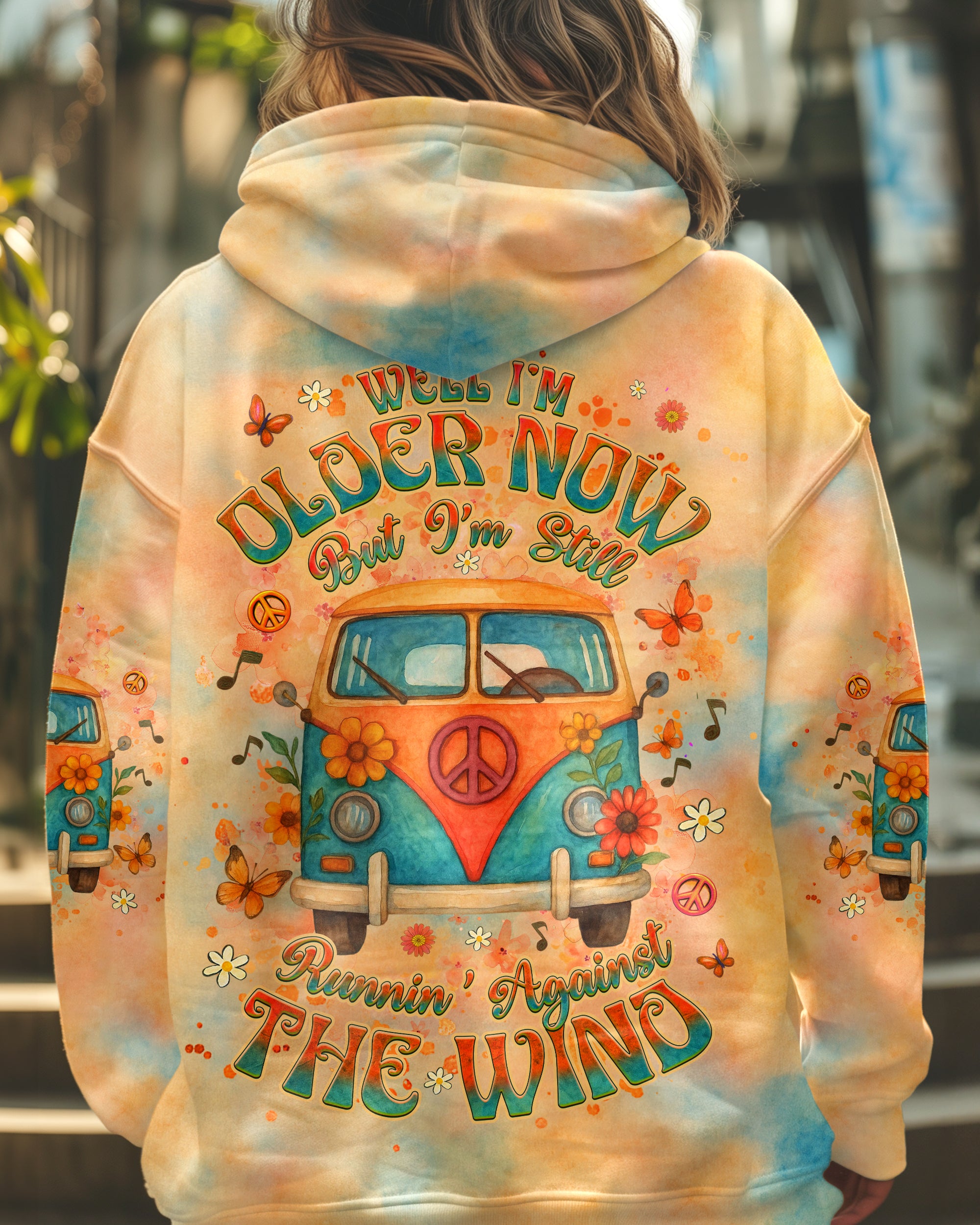 RUNNING AGAINST THE WIND TIE DYE ALL OVER PRINT - YHHG1906251