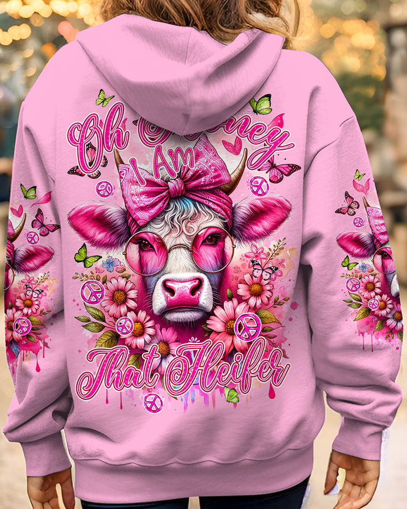 OH HONEY I AM THAT HEIFER ALL OVER PRINT - TYQY0201242