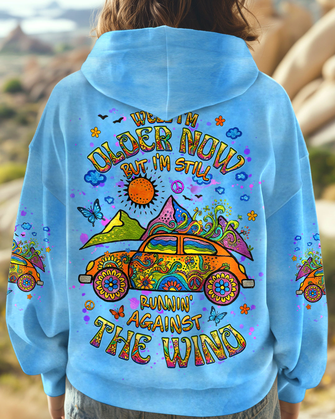 RUNNING AGAINST THE WIND ALL OVER PRINT - YHHG1306252