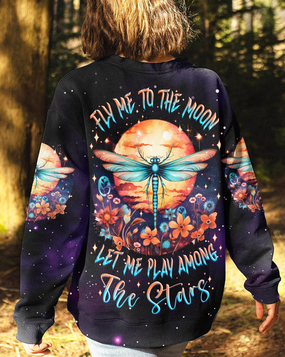 FLY ME TO THE MOON DRAGONFLY ALL OVER PRINT - TLNZ0610231