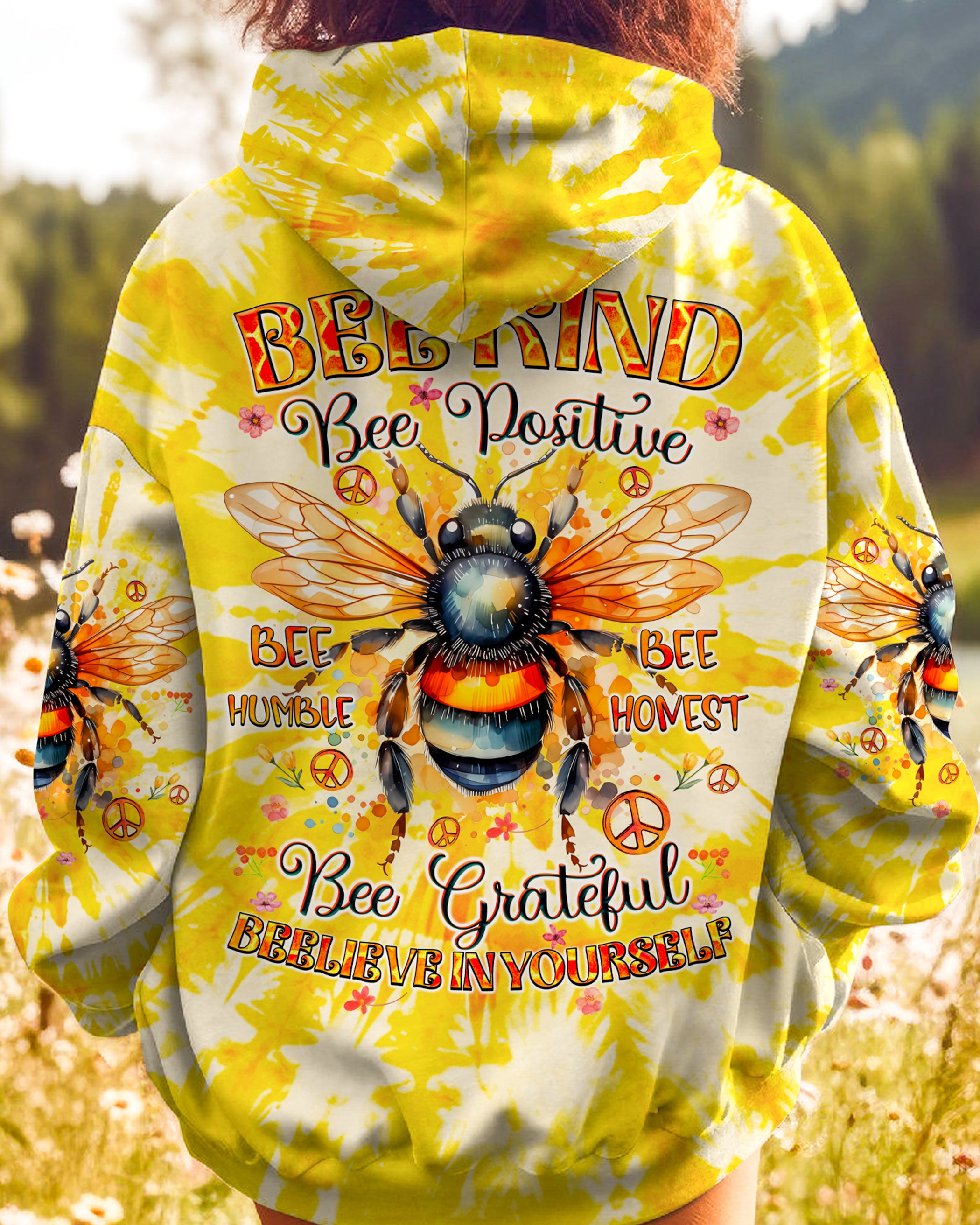 BEE KIND ALL OVER PRINT - TYQY0401244