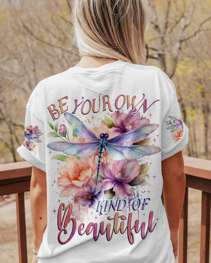 BE YOUR OWN KIND OF BEAUTIFUL DRAGONFLY ALL OVER PRINT - TLNZ0806231