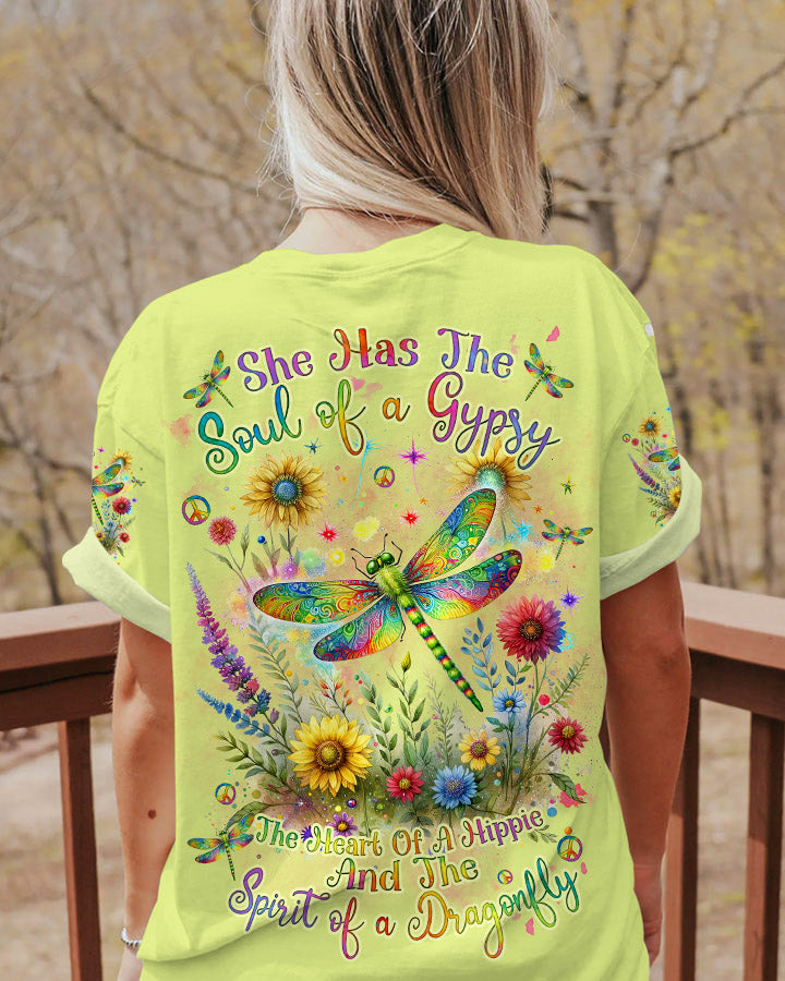 SPIRIT OF A DRAGONFLY FLORAL ALL OVER PRINT - TLNZ2511232