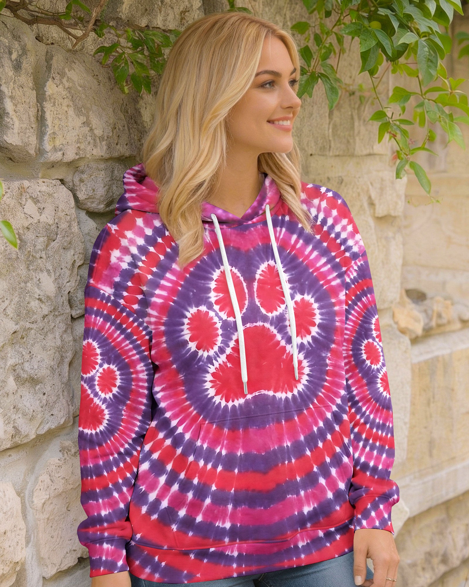 RUBY PURPLE PAW ALL OVER PRINT - TYQY1103262