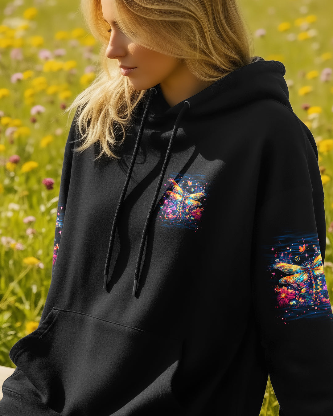 JUST BREATHE DRAGONFLY ALL OVER PRINT - YHHG2611253