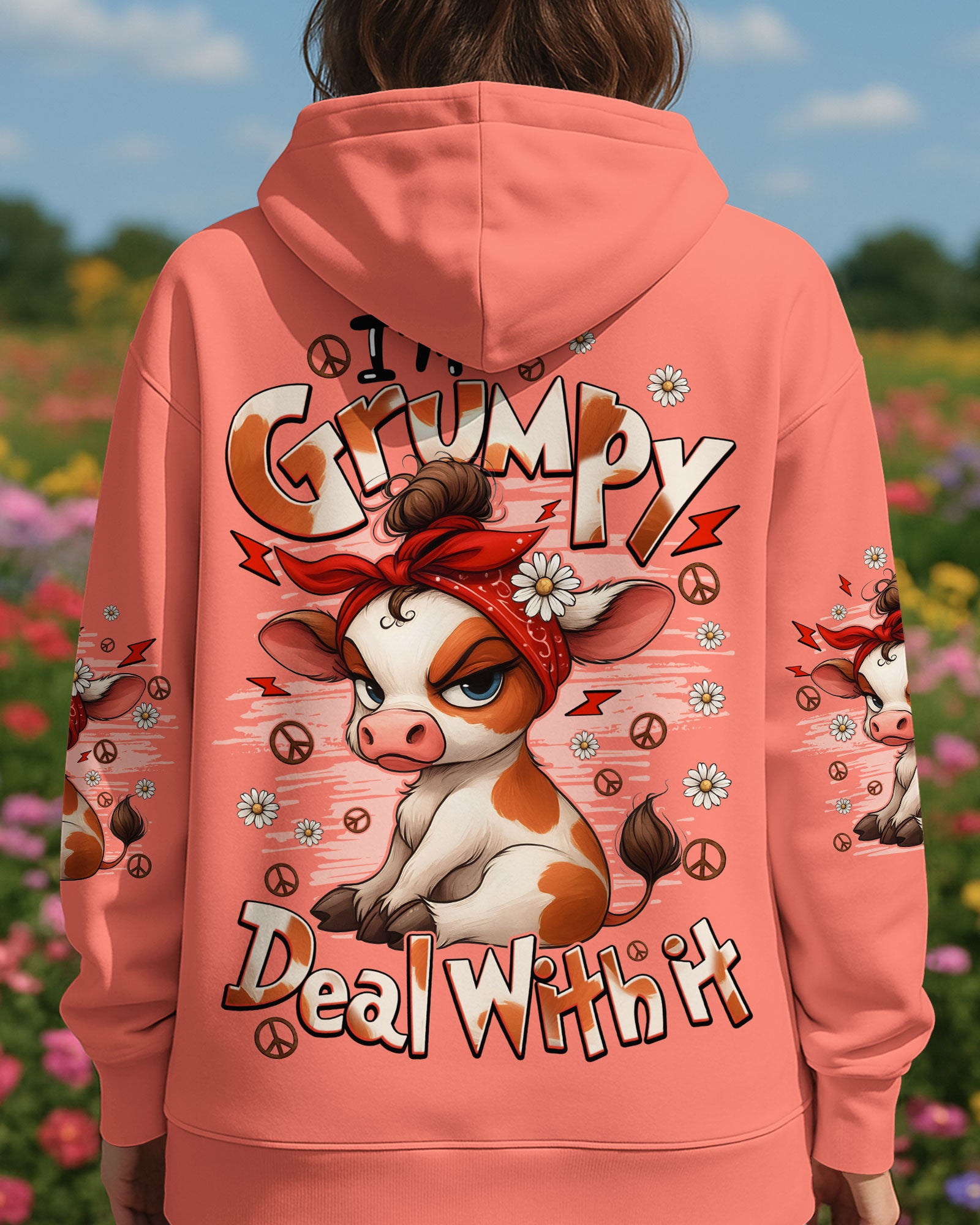I'M GRUMPY COW ALL OVER PRINT - TYQY1809252